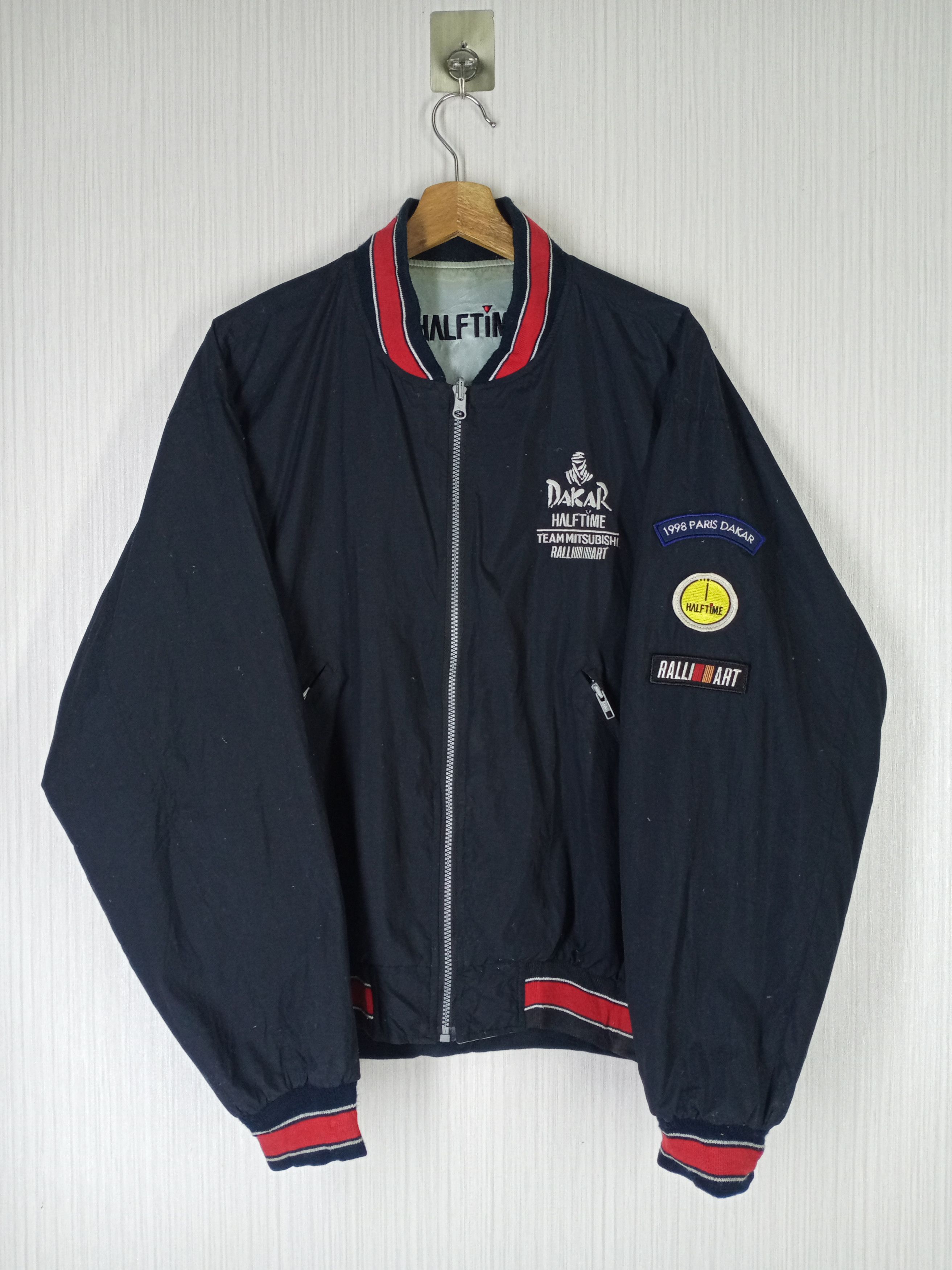 Sports Specialties 1998 Paris Dakar Team Mitsubishi Ralliart Reversible Jacket Size US L / EU 52-54 / 3 - 1 Thumbnail