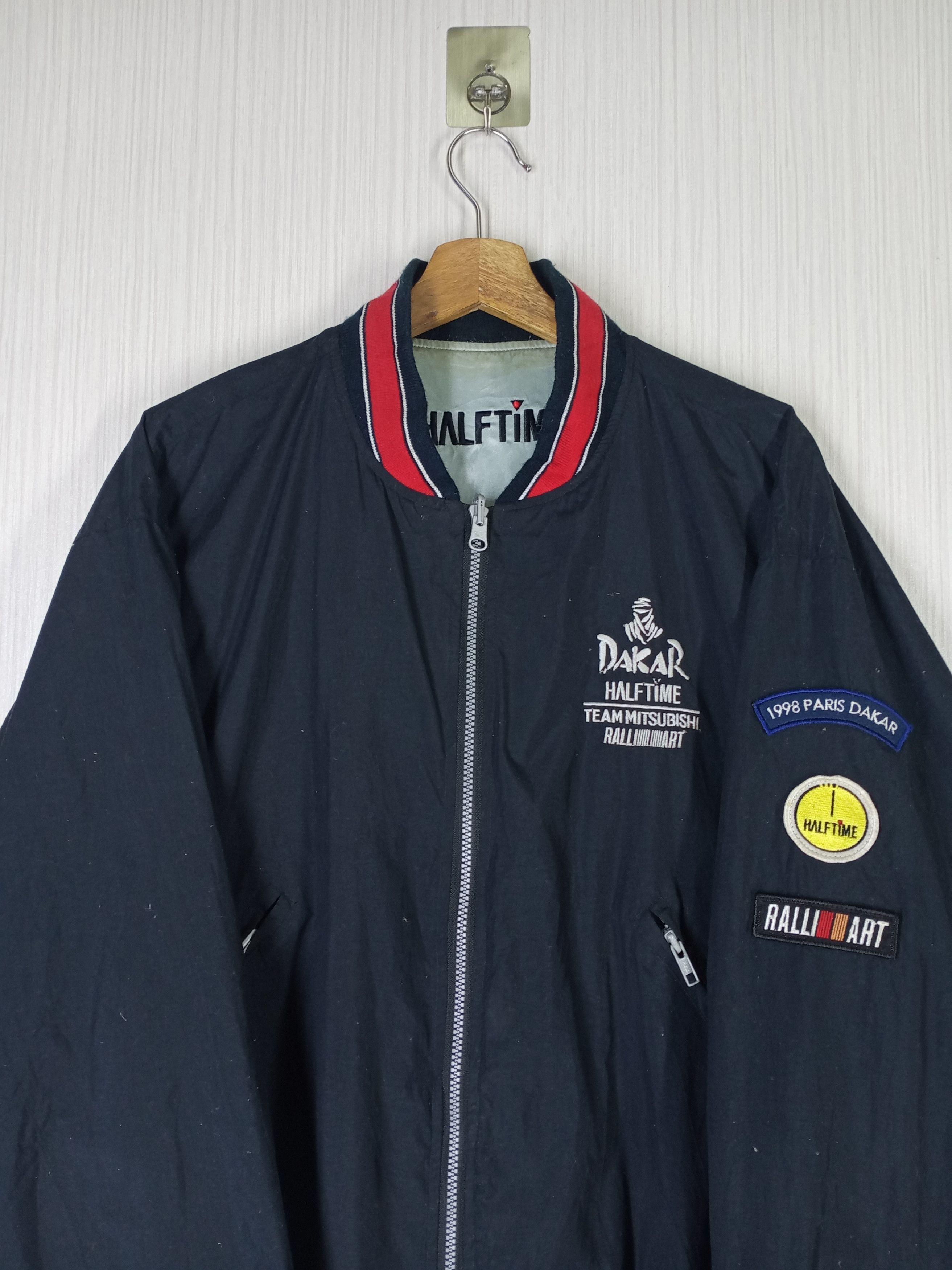 Sports Specialties 1998 Paris Dakar Team Mitsubishi Ralliart Reversible Jacket Size US L / EU 52-54 / 3 - 2 Thumbnail