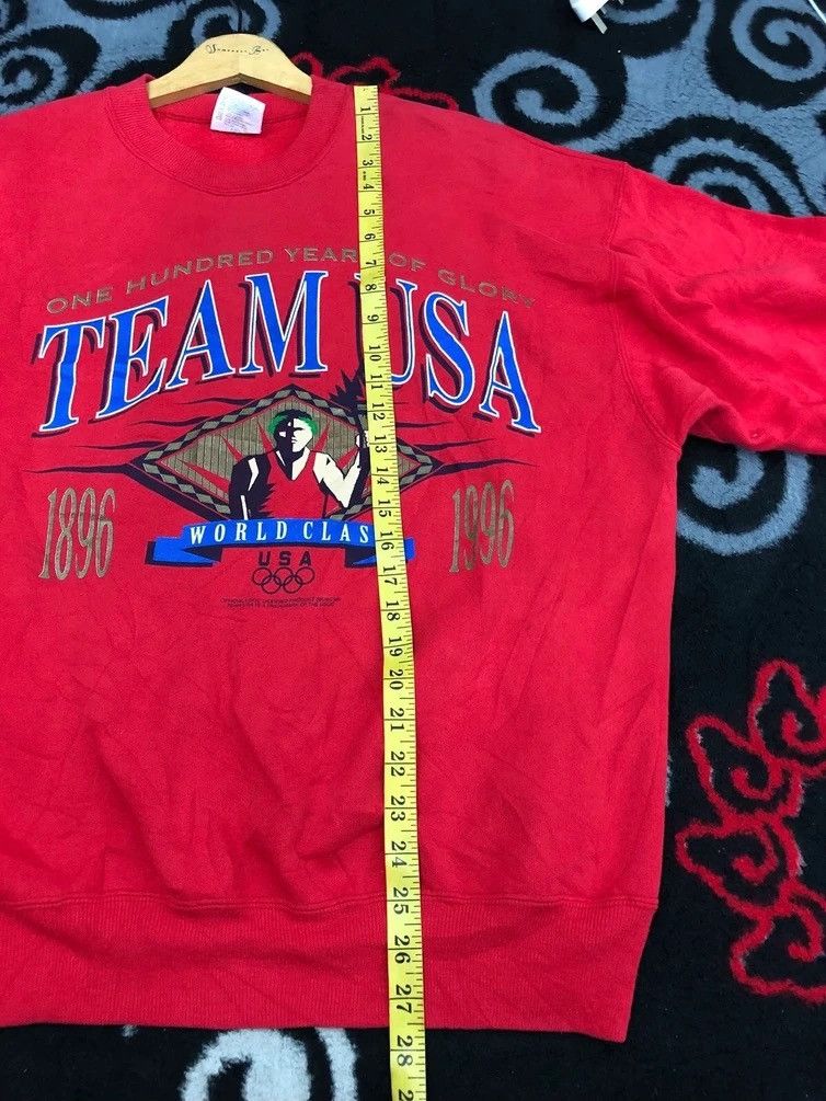 USA Olympics Vintage 90's Team USA olympics 1996 Sweatshirt Size US XL / EU 56 / 4 - 8 Thumbnail