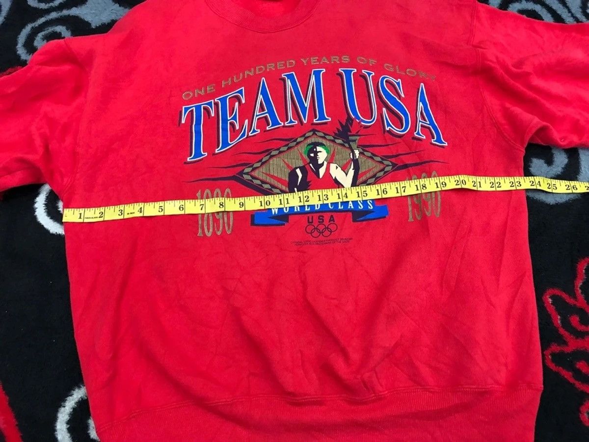 USA Olympics Vintage 90's Team USA olympics 1996 Sweatshirt Size US XL / EU 56 / 4 - 7 Thumbnail