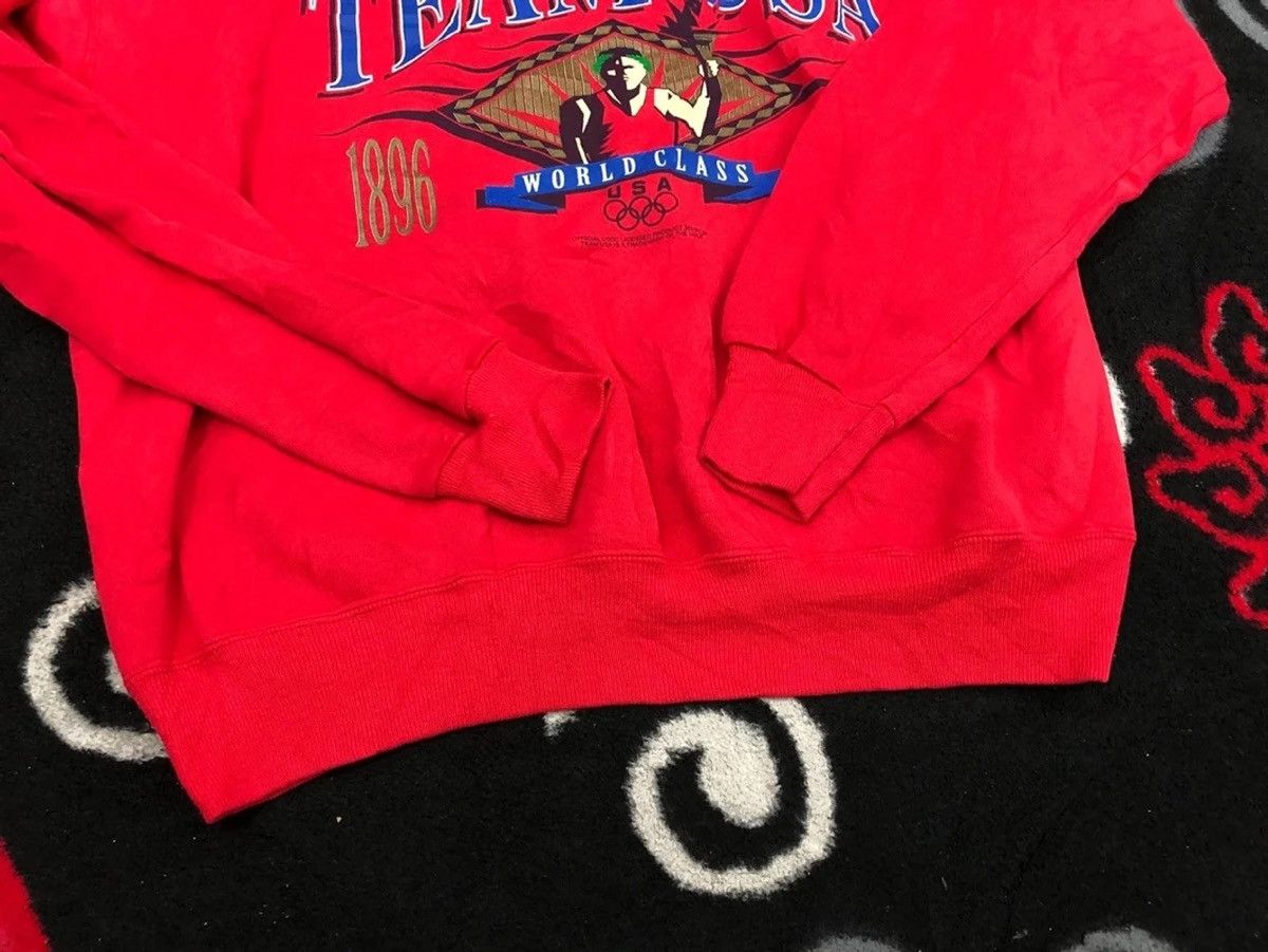 USA Olympics Vintage 90's Team USA olympics 1996 Sweatshirt Size US XL / EU 56 / 4 - 5 Thumbnail