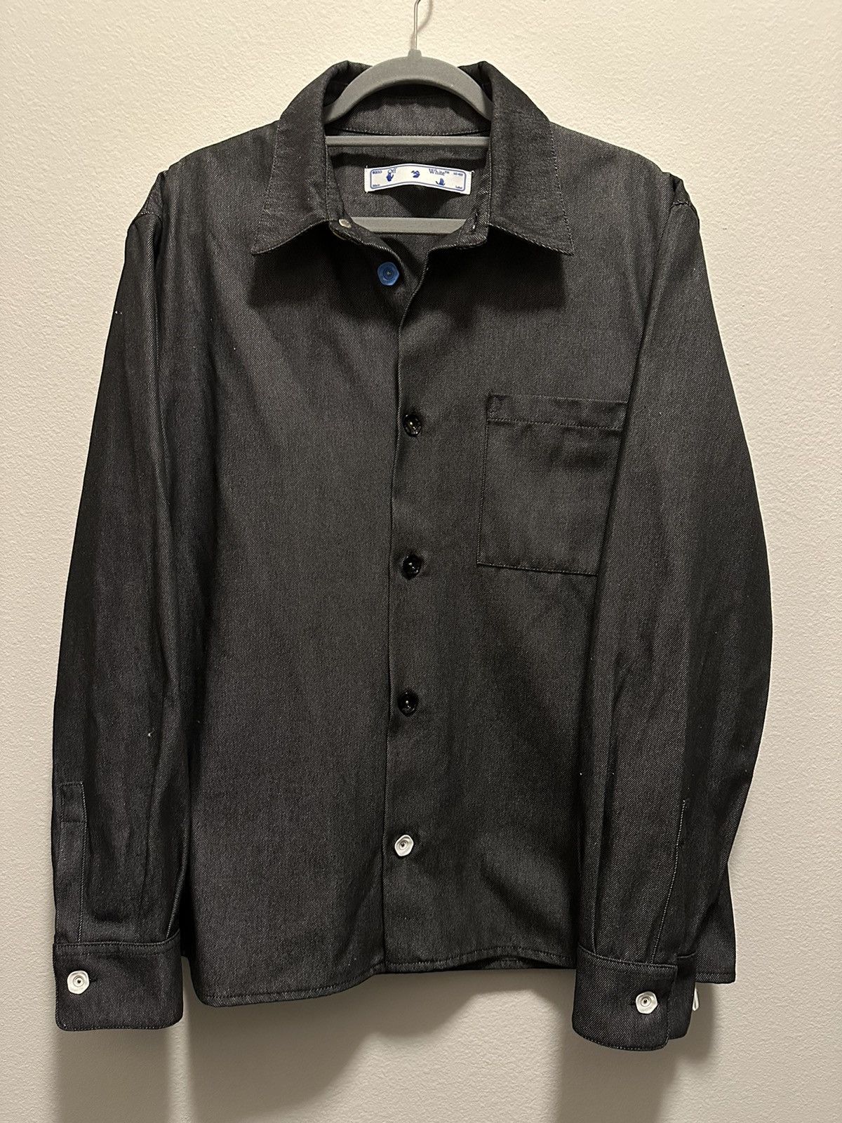 Off-White Off-White Denim Shirt Jacket Size US L / EU 52-54 / 3 - 1 Thumbnail