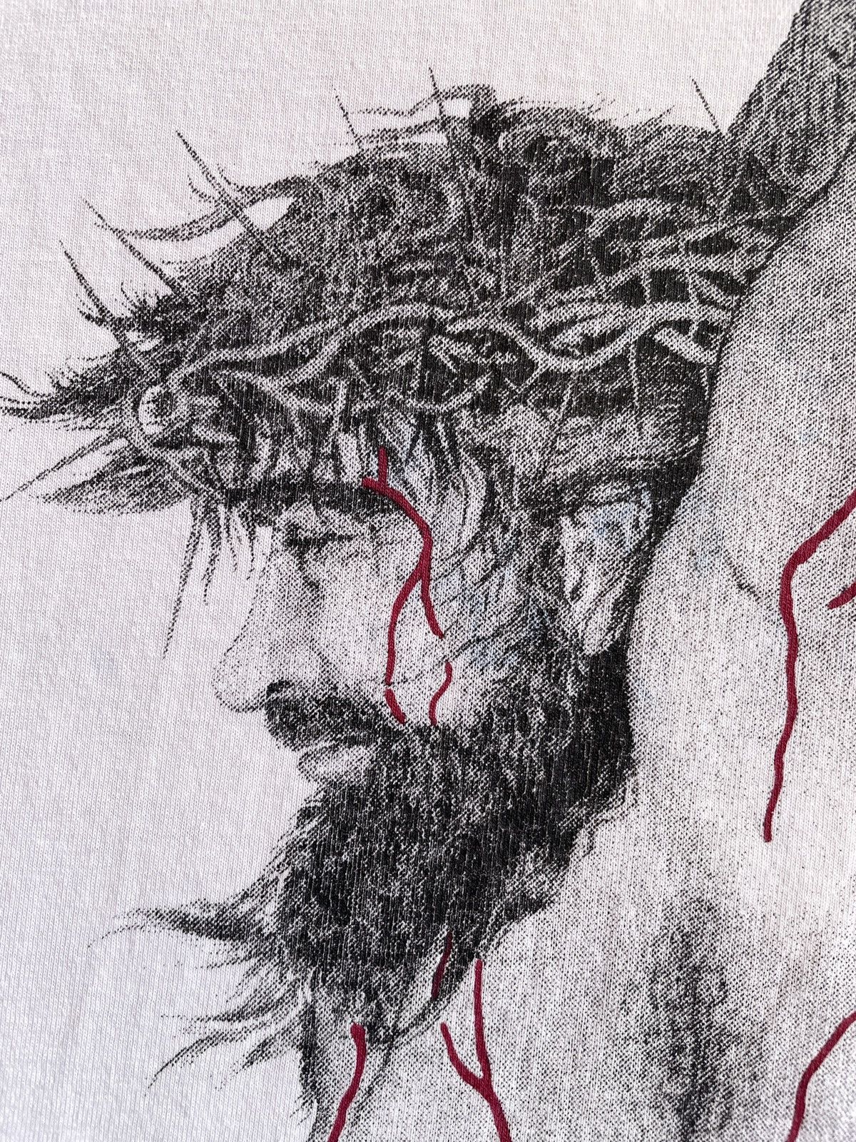 Vintage Rare Vtg Jesus shirt Size US XL / EU 56 / 4 - 3 Thumbnail