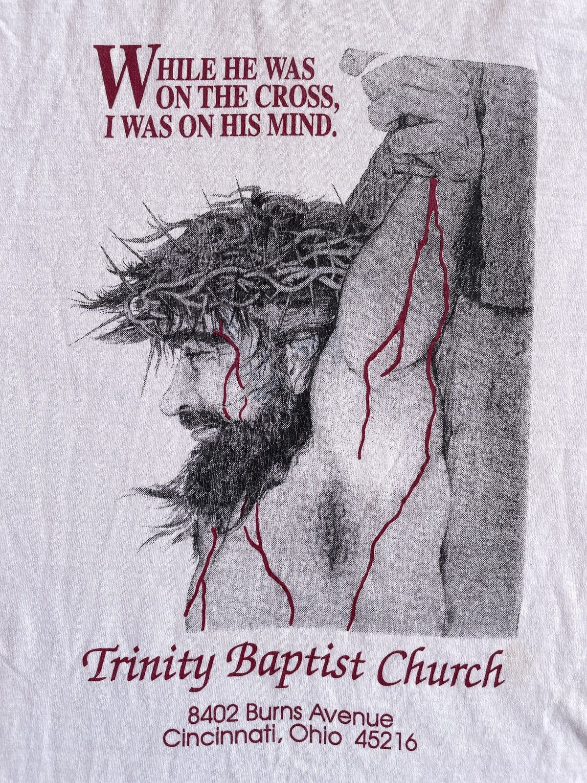 Vintage Rare Vtg Jesus shirt Size US XL / EU 56 / 4 - 2 Thumbnail