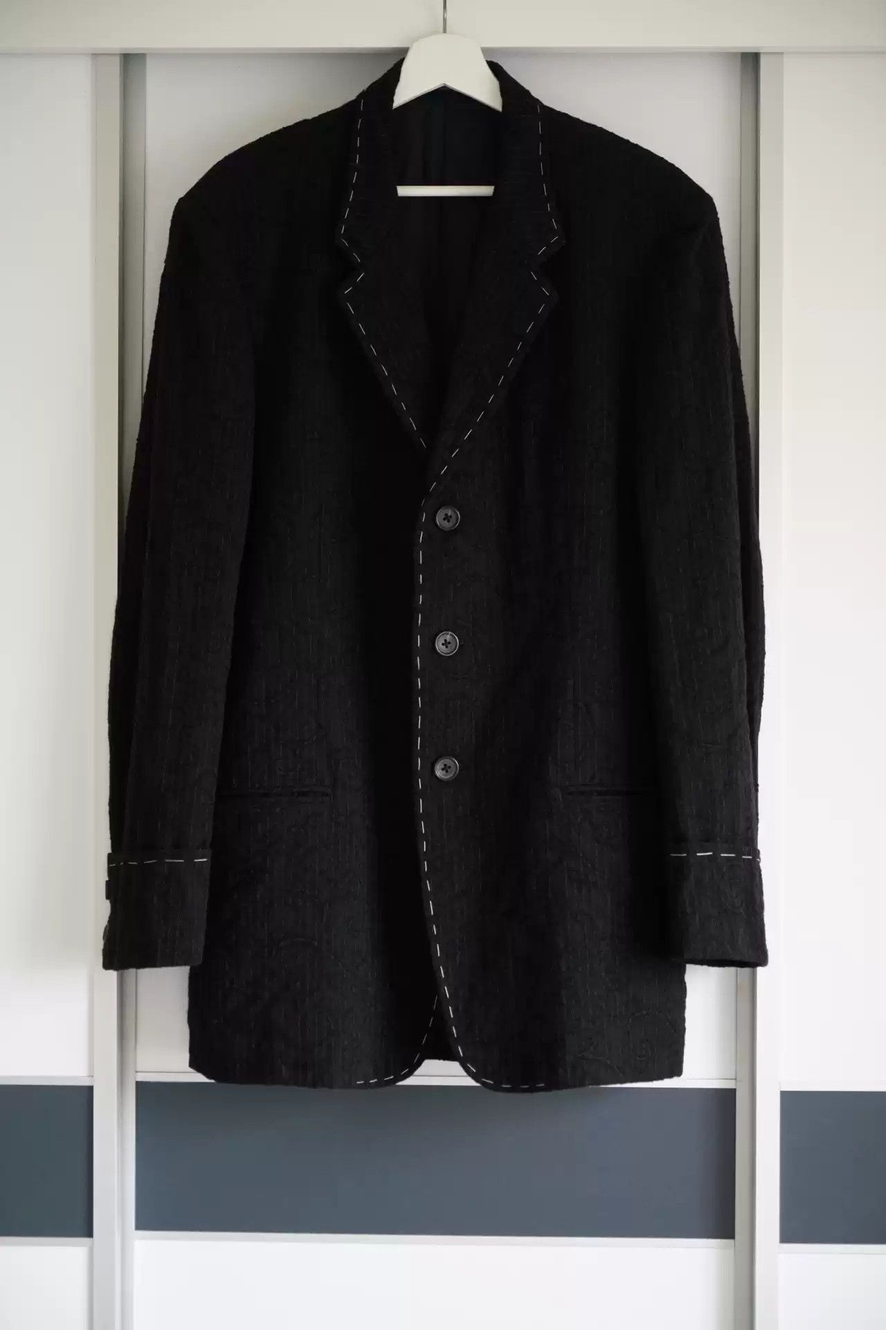Yohji Yamamoto 98aw Knitted Wool Suit