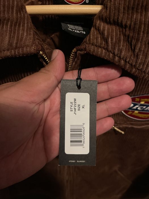 Supreme Supreme Dickies Corduroy Work Jacket XL Brown | Grailed