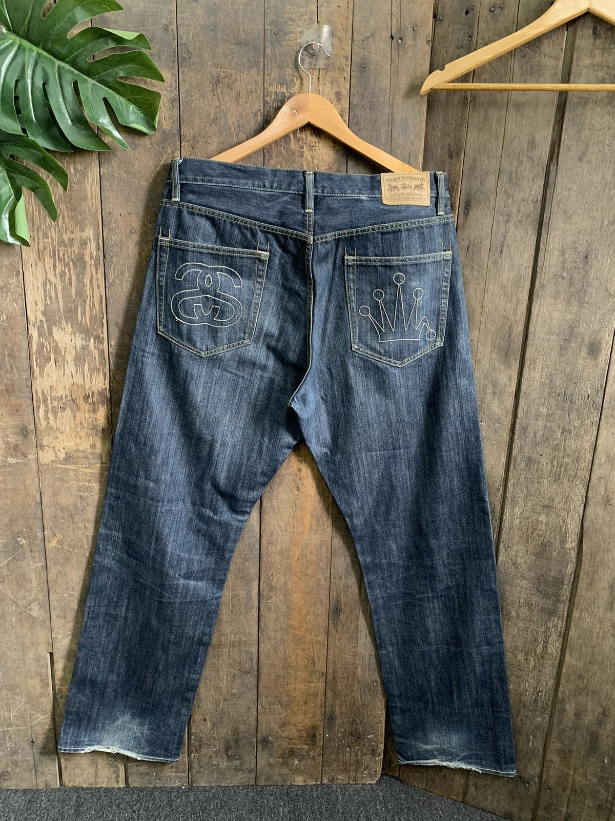STUSSY × ROUGH AND RUGGED DENIM Stussy Rough And RUGGED Denim Jeans 36 | eBay