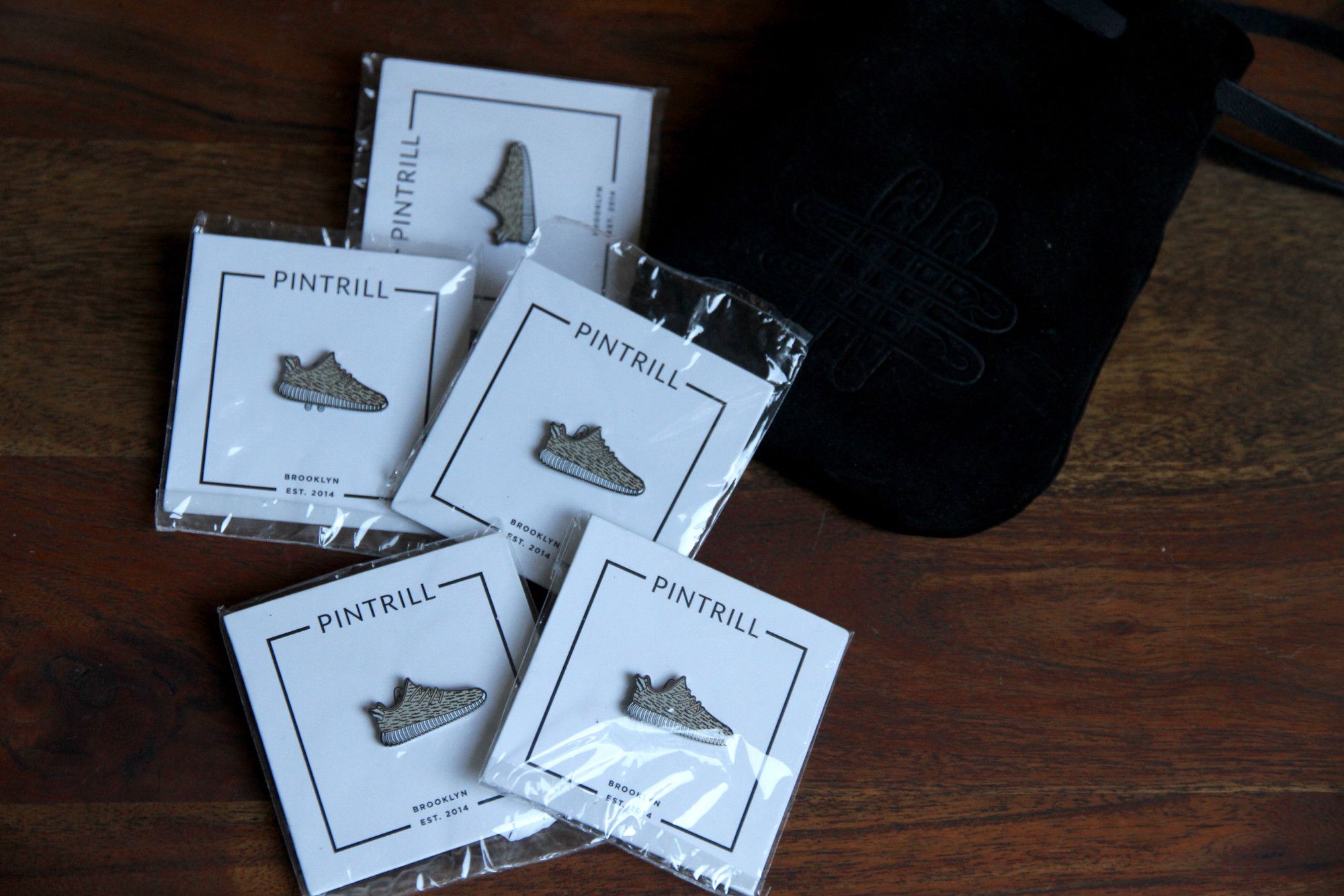 PINTRILL Adidas Kanye West Yeezy 350 Boost Moonrock Lapel Pin Size ONE SIZE - 2 Thumbnail