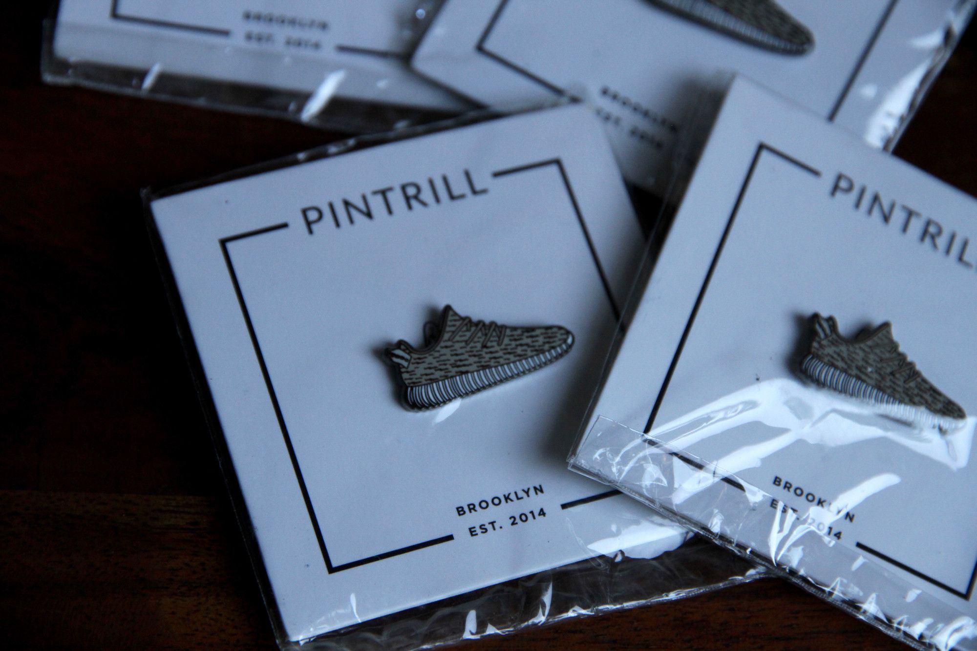 PINTRILL Adidas Kanye West Yeezy 350 Boost Moonrock Lapel Pin Size ONE SIZE - 1 Thumbnail
