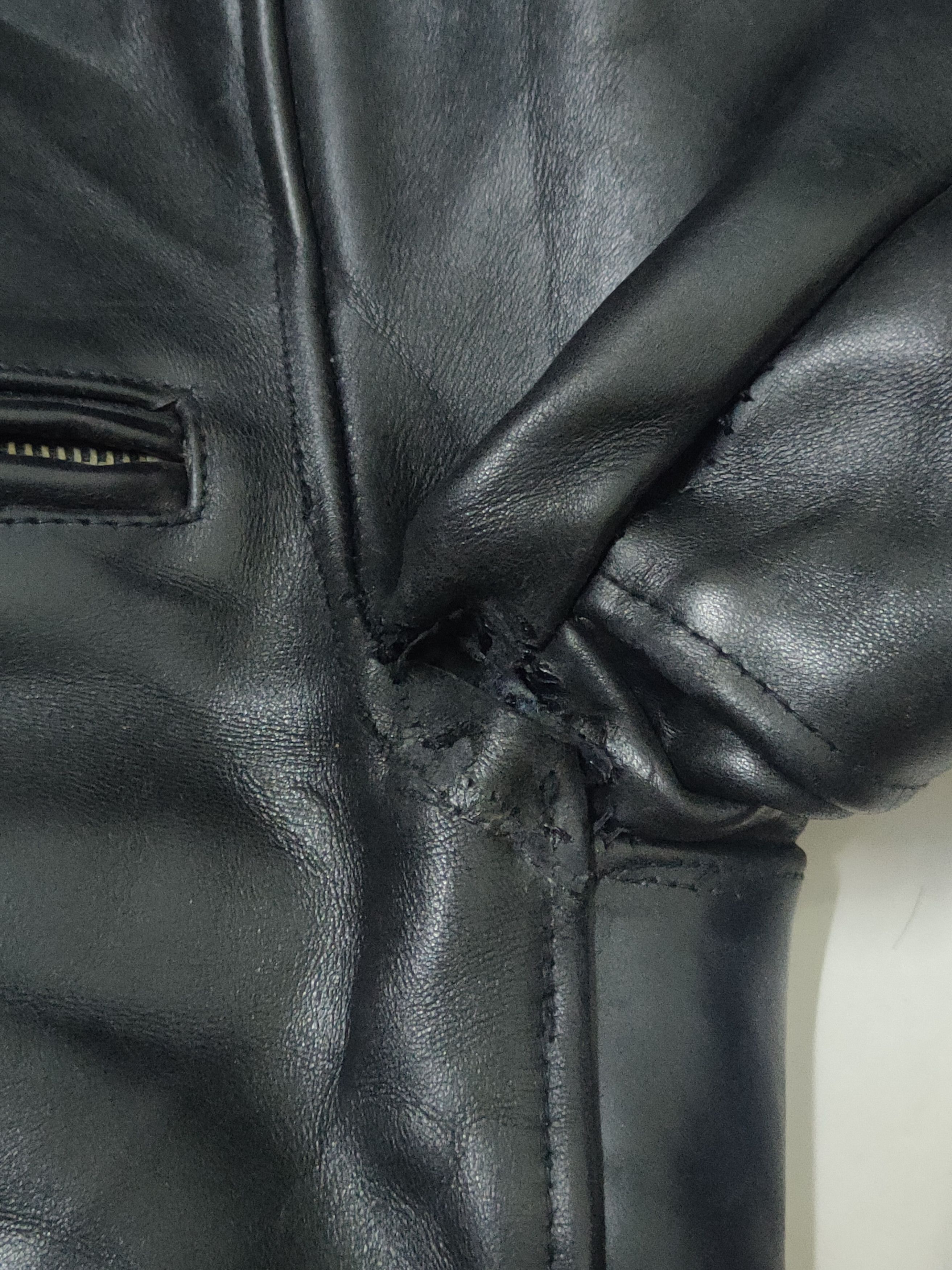 Vintage Vintage Crosswood Leather Jacket Size US S / EU 44-46 / 1 - 8 Thumbnail