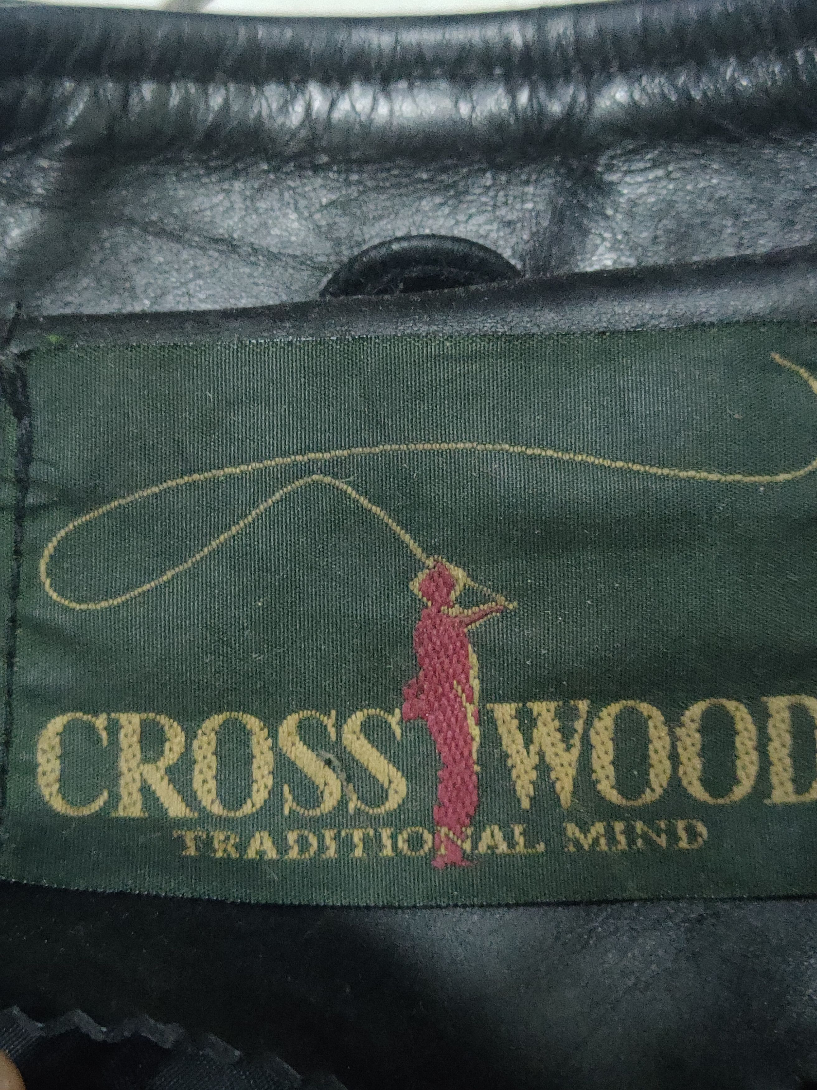 Vintage Vintage Crosswood Leather Jacket Size US S / EU 44-46 / 1 - 6 Thumbnail
