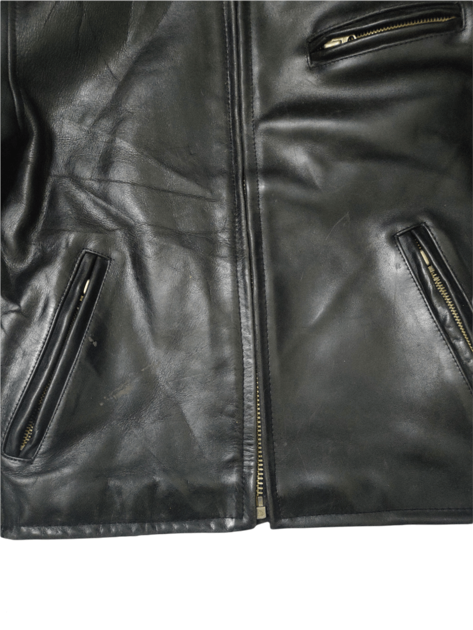 Vintage Vintage Crosswood Leather Jacket Size US S / EU 44-46 / 1 - 3 Thumbnail
