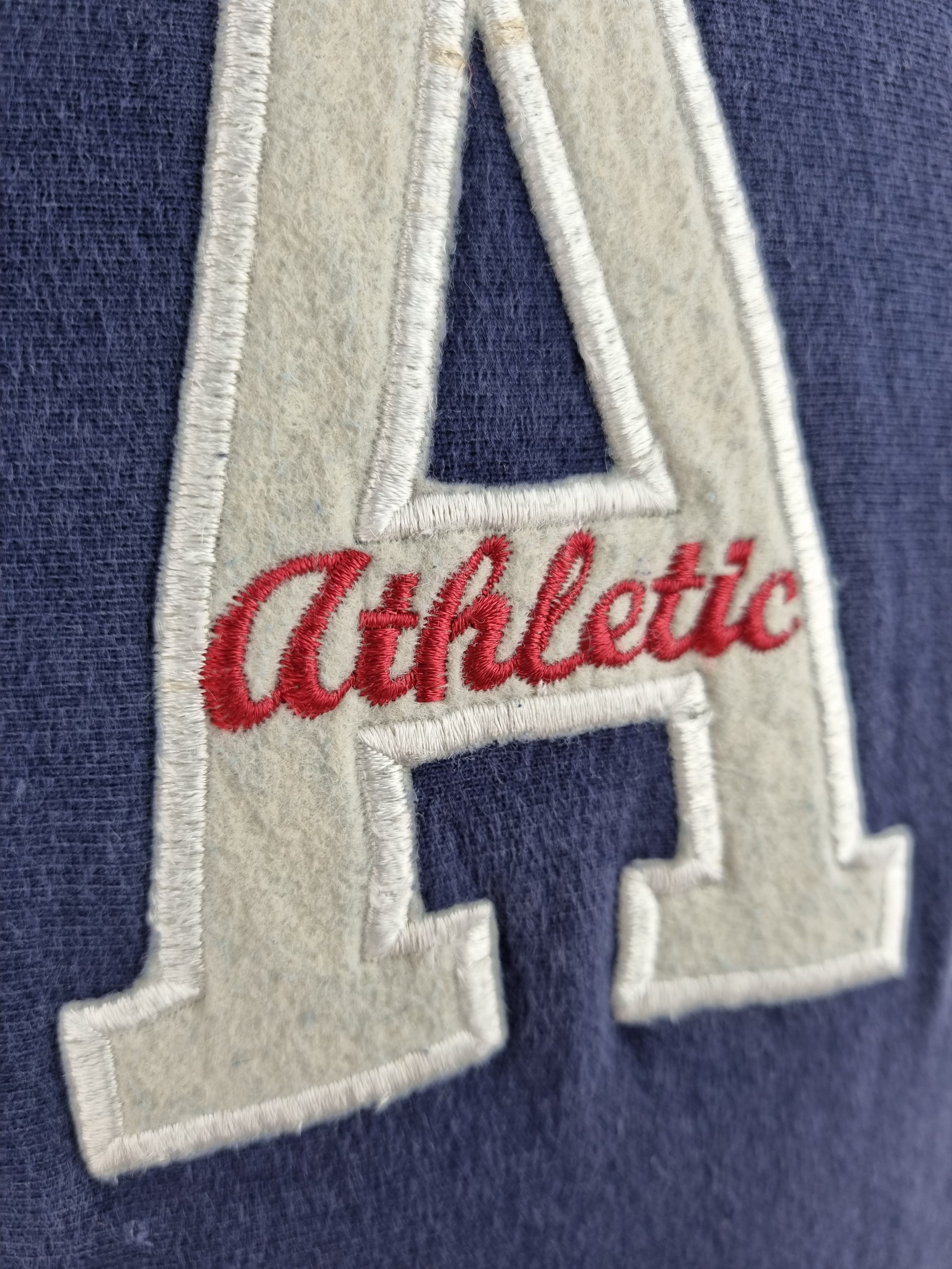 Gap 90s GAP Athletic Made in USA Spellout Big Logo Hoodie Size US L / EU 52-54 / 3 - 7 Thumbnail