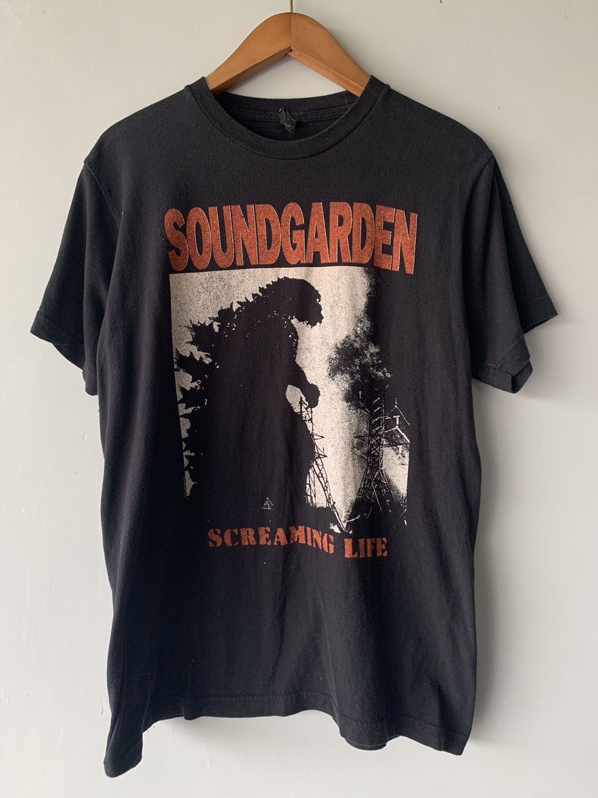 Band Tees × Vintage SOUNDGARDEN SCREAMING LIFE GODZILLA | Grailed