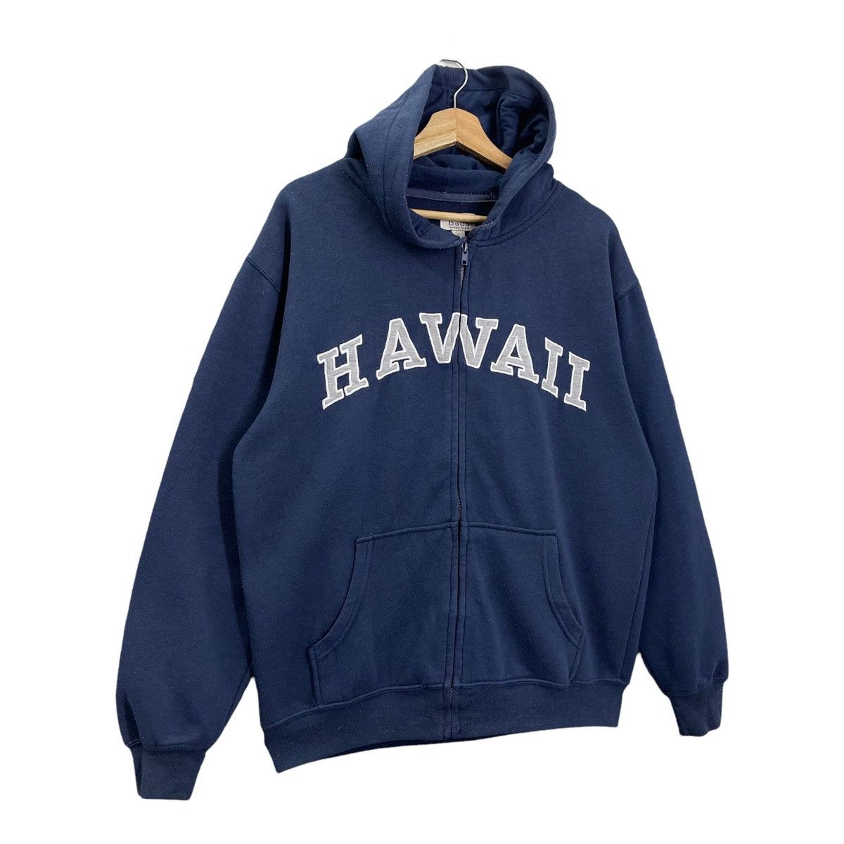 Vintage Hawaii Big Logo Zipper Hoodies Size L