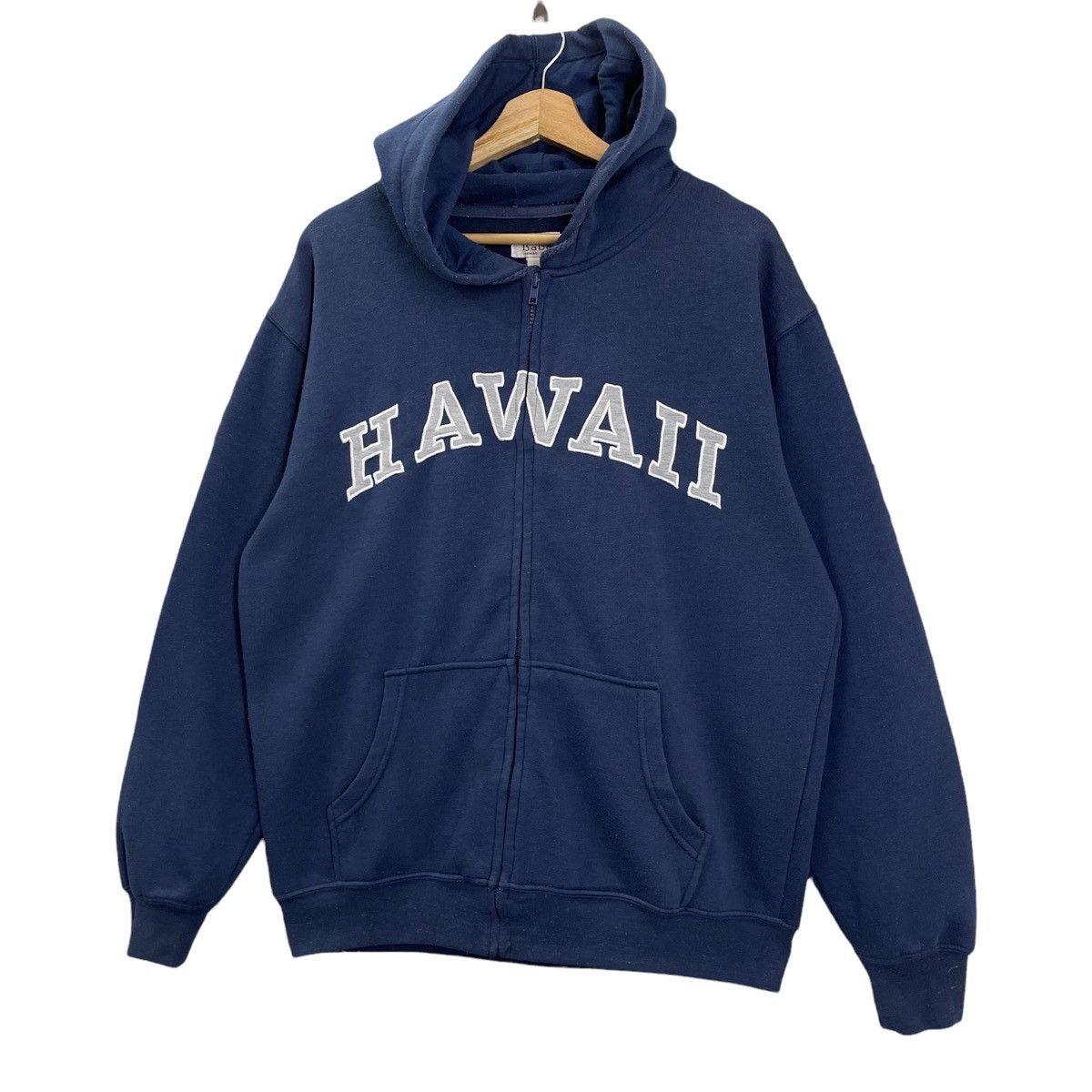 Vintage Hawaii Big Logo Zipper Hoodies Size L
