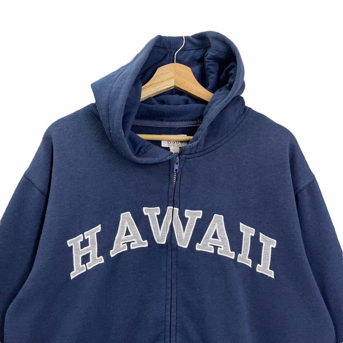 Vintage Hawaii Big Logo Zipper Hoodies Size L