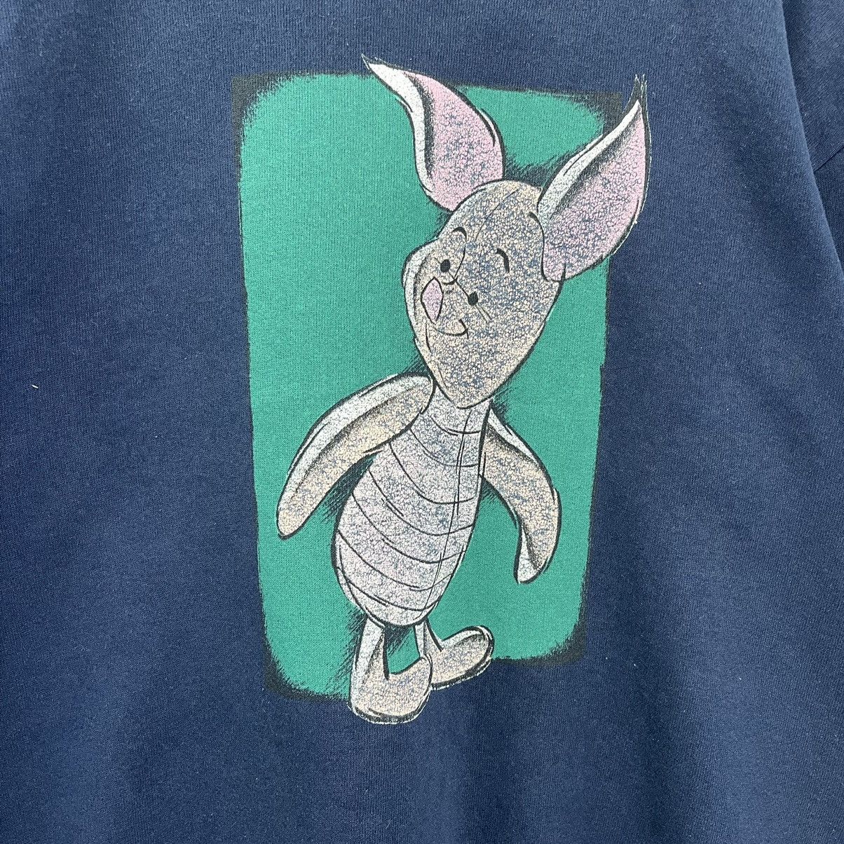 Disney 90s Piglet Character Big Logo Crewneck Sweatshirt Size L Size US L / EU 52-54 / 3 - 5 Thumbnail