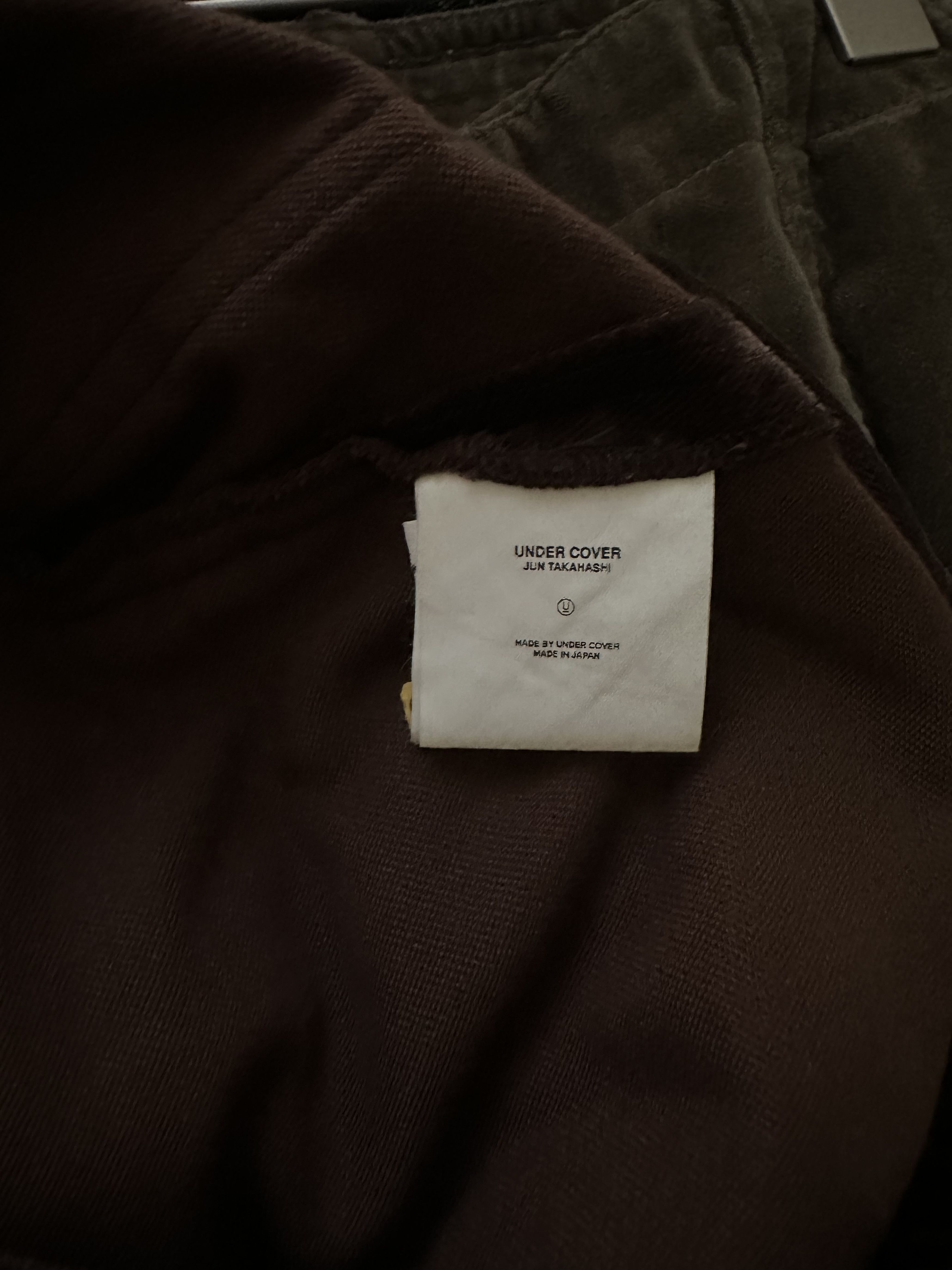 Undercover Undercover Velour Cargo Bush Pants A/W 2002 Size US 32 / EU 48 - 4 Thumbnail