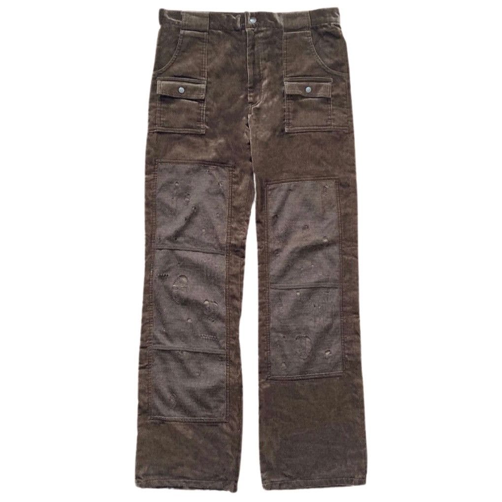 Undercover Undercover Velour Cargo Bush Pants A/W 2002 Size US 32 / EU 48 - 1 Thumbnail