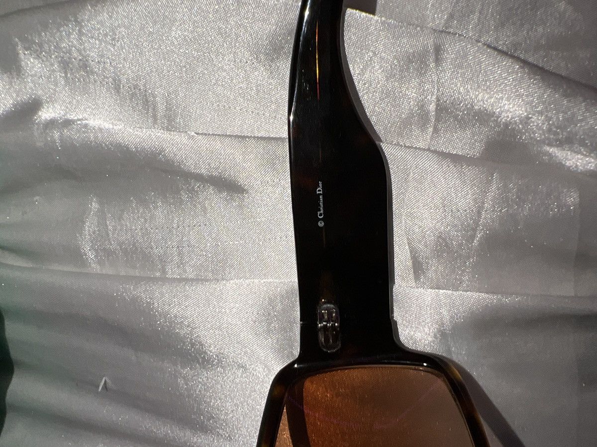 Dior Brown Dior D Logo sunglasses Size ONE SIZE - 5 Thumbnail