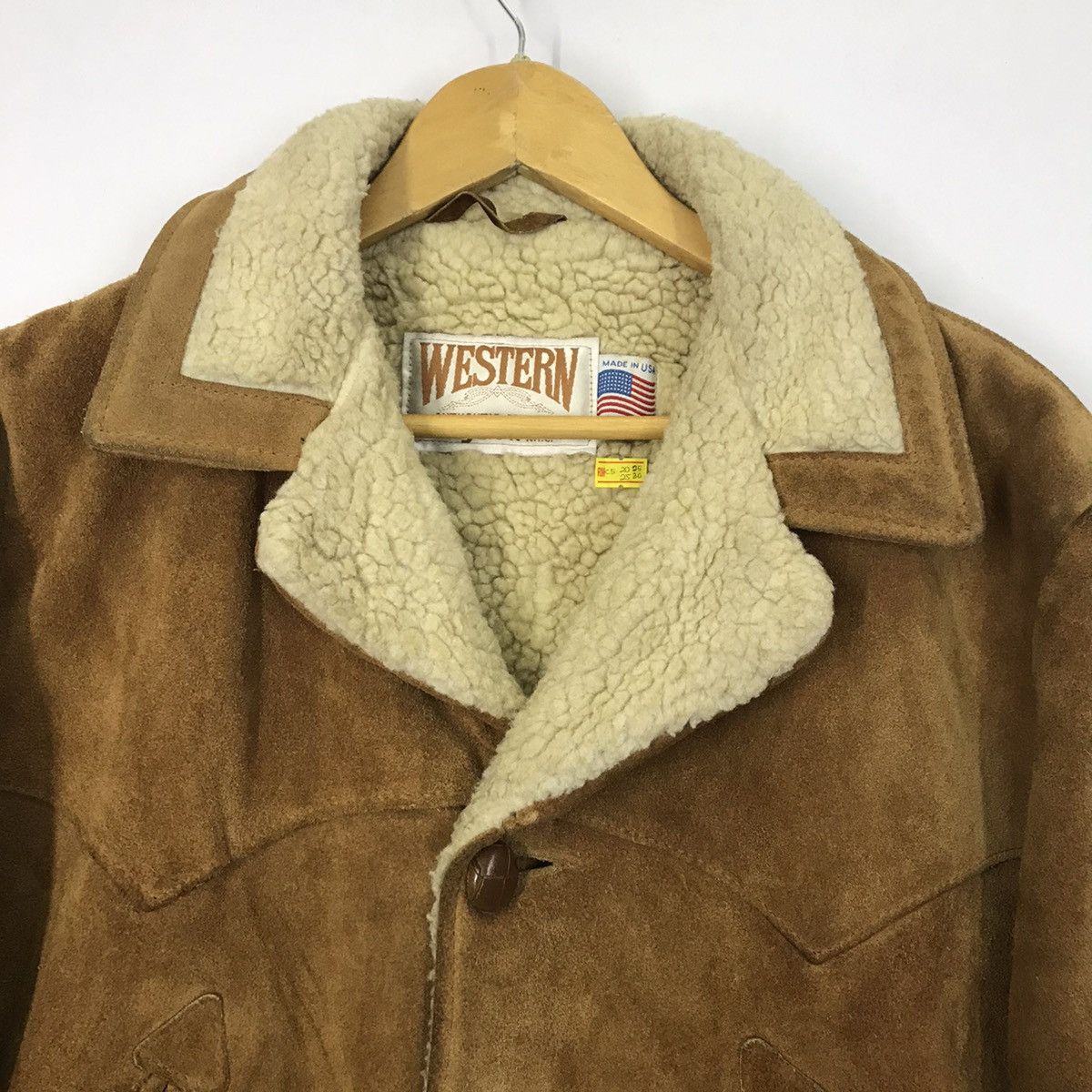 Schott Western By Schott leather Sherpa Jacket Size US L / EU 52-54 / 3 - 2 Thumbnail