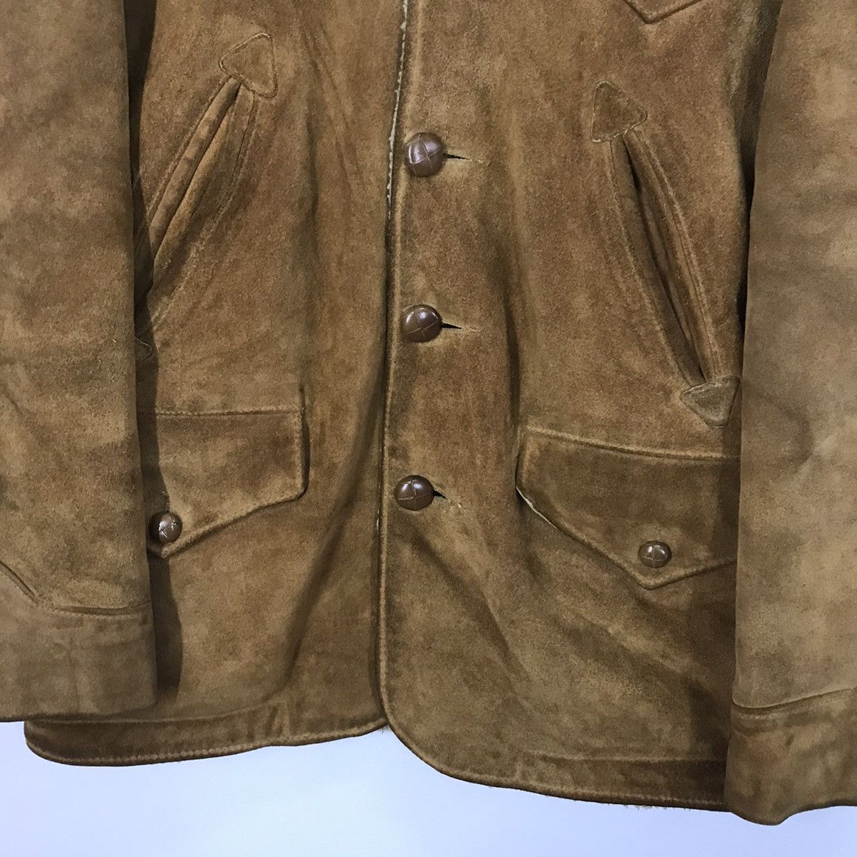 Schott Western By Schott leather Sherpa Jacket Size US L / EU 52-54 / 3 - 3 Thumbnail