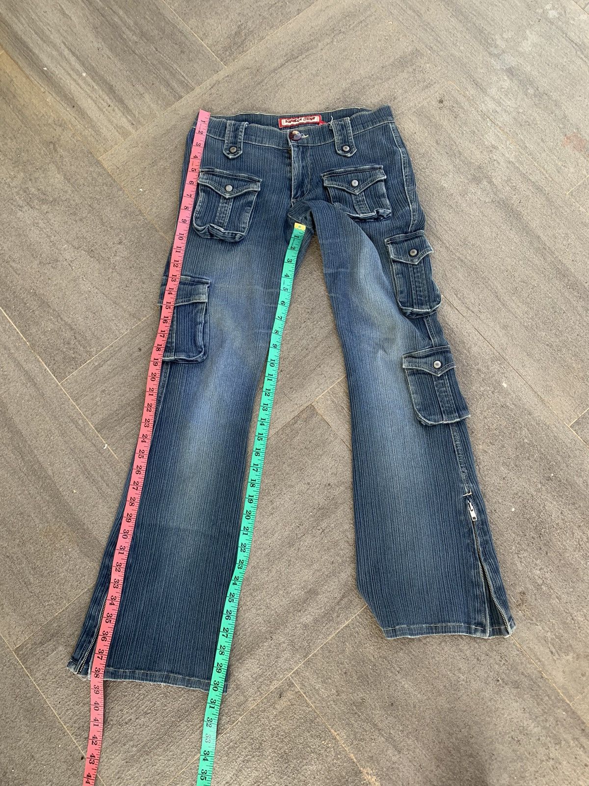 Other Vanilla Star Strecthable Bootcut Cargo Pants for Women Size US 29 - 6 Thumbnail