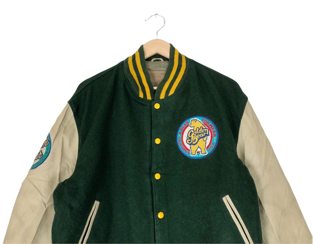 Golden Bear Vintage Golden Bear Wool Leather Varsity Jacket Size US L / EU 52-54 / 3 - 7 Thumbnail