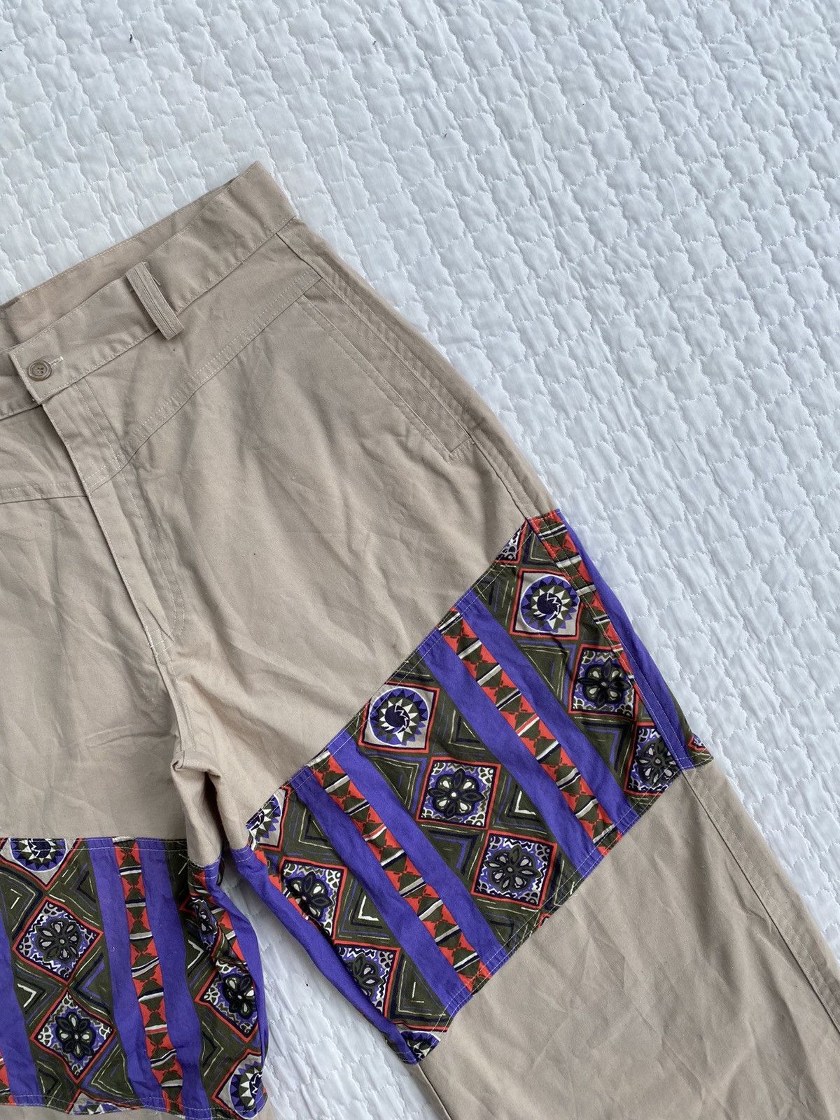Japanese Brand Tisma Pant With Yoshinagakure Motive Size US 32 / EU 48 - 4 Thumbnail