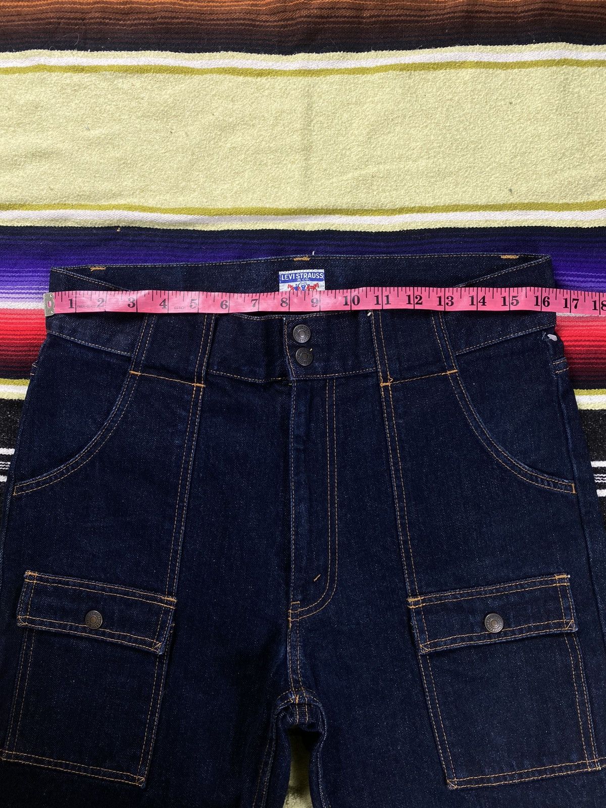 Levi's × Levi's Vintage Clothing Levis Bushpant Short Denim Size US 33 - 3 Thumbnail