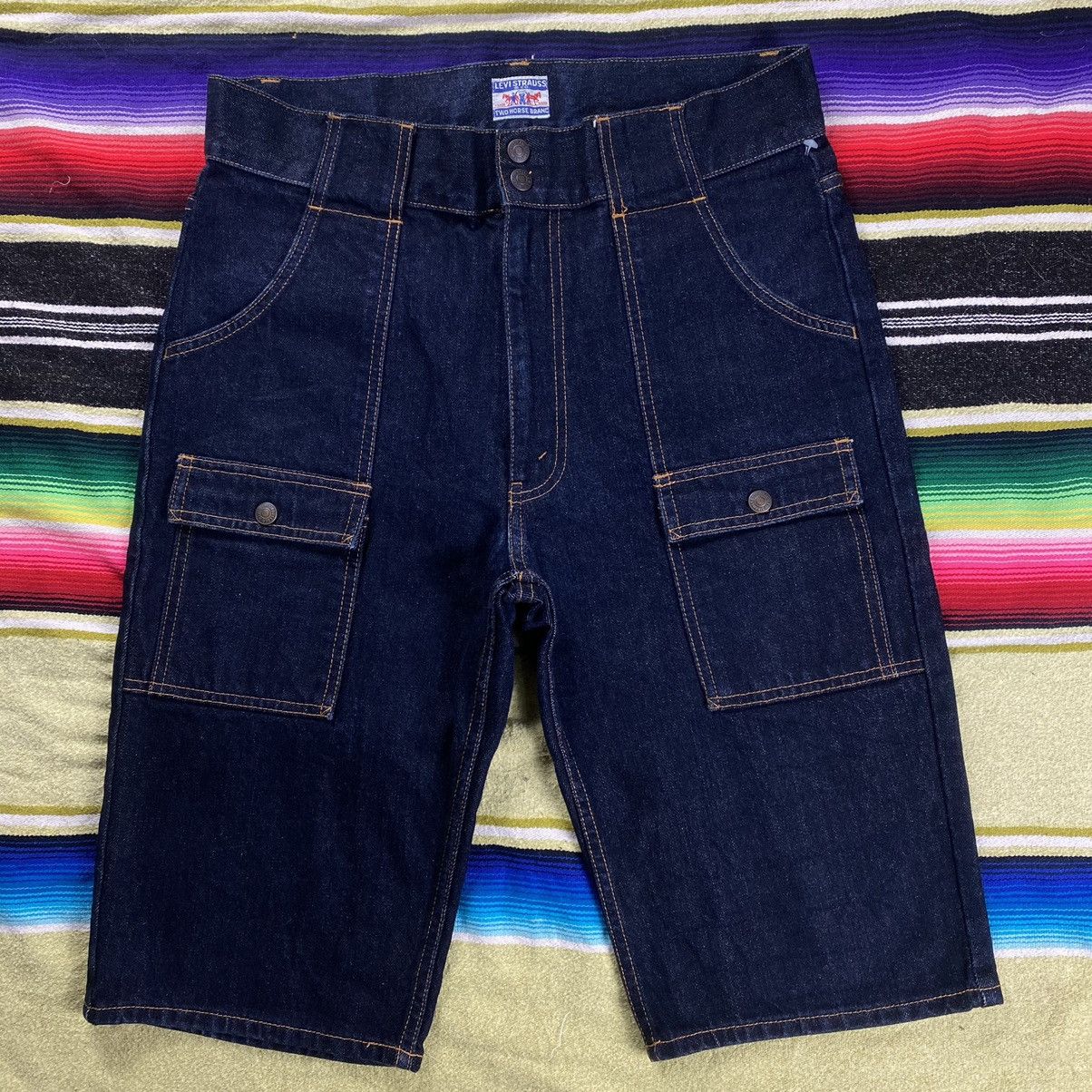 Levi's × Levi's Vintage Clothing Levis Bushpant Short Denim Size US 33 - 1 Thumbnail