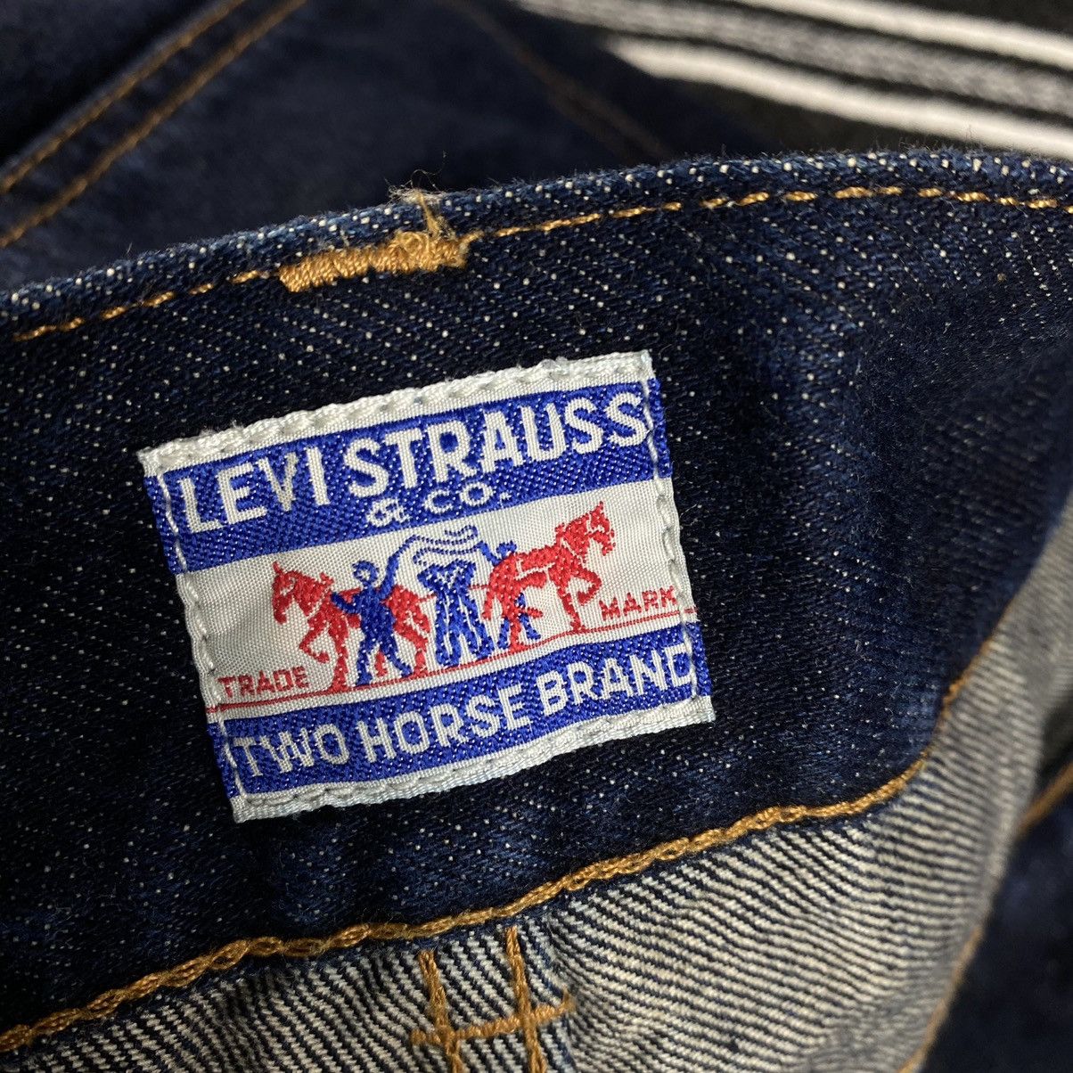 Levi's × Levi's Vintage Clothing Levis Bushpant Short Denim Size US 33 - 6 Thumbnail