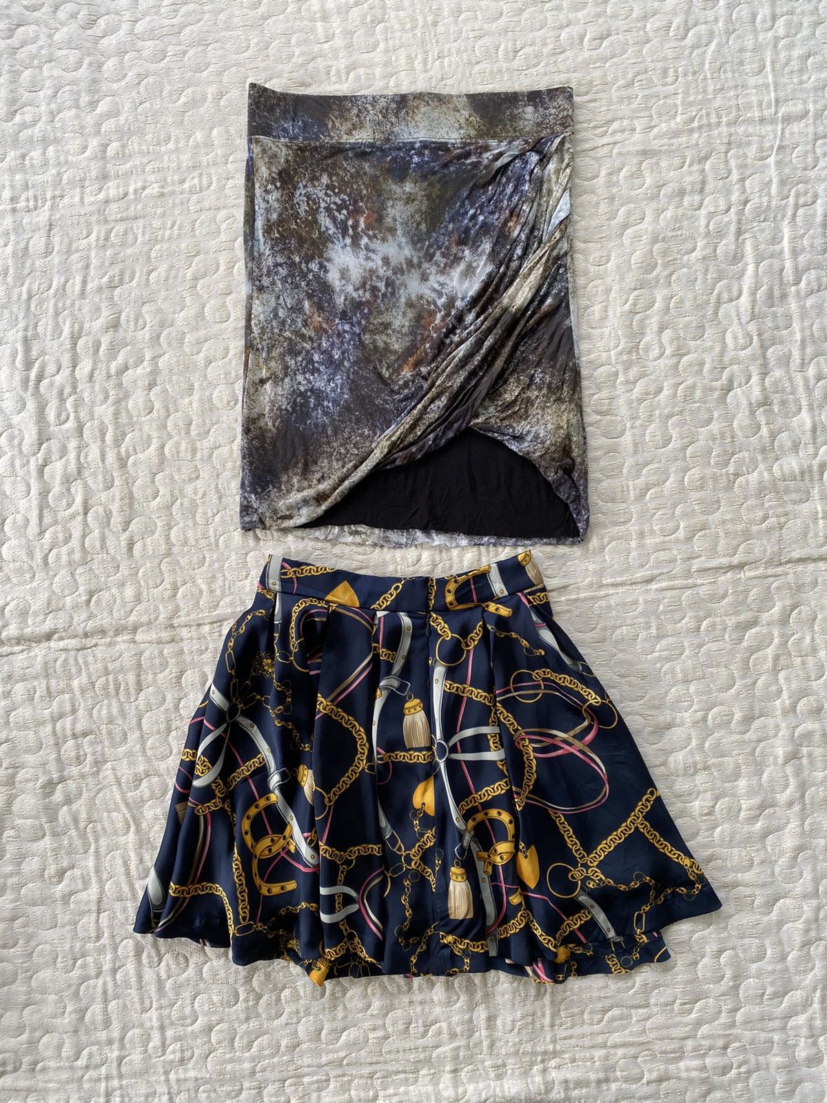 Helmut Lang Helmut Lang Oxide Print Star Skirt Size 29" - 12 Thumbnail