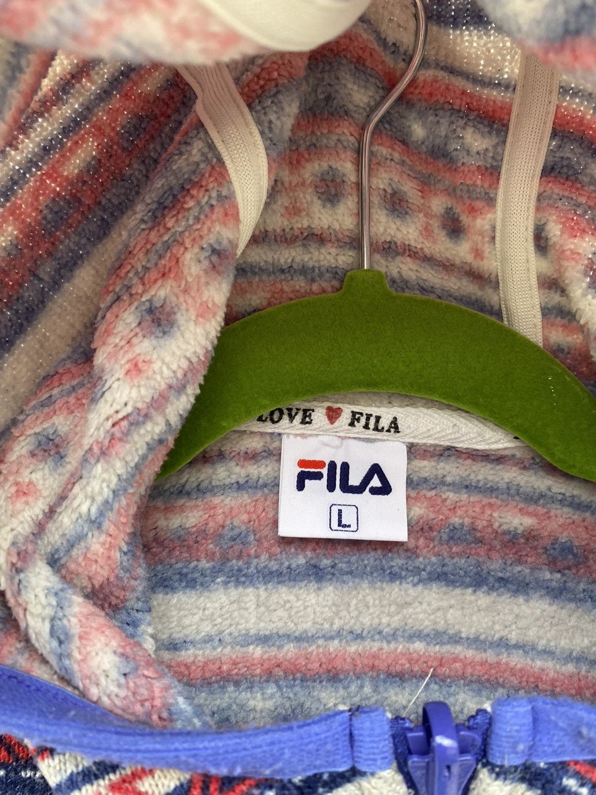 Fila Fila Native Soft Fleece Hoodie Size M / US 6-8 / IT 42-44 - 6 Thumbnail