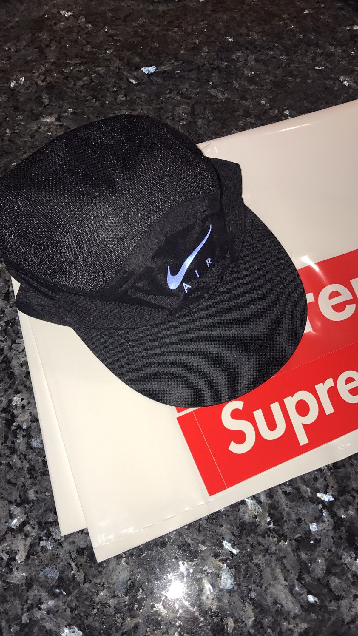 Supreme Nike Trail Running Hat Blue - FW17 - US