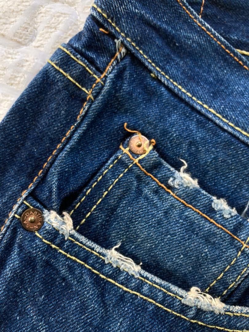 Studio D'Artisan Distressed Denim By Studio D,Artisan Size US 31 - 11 Thumbnail