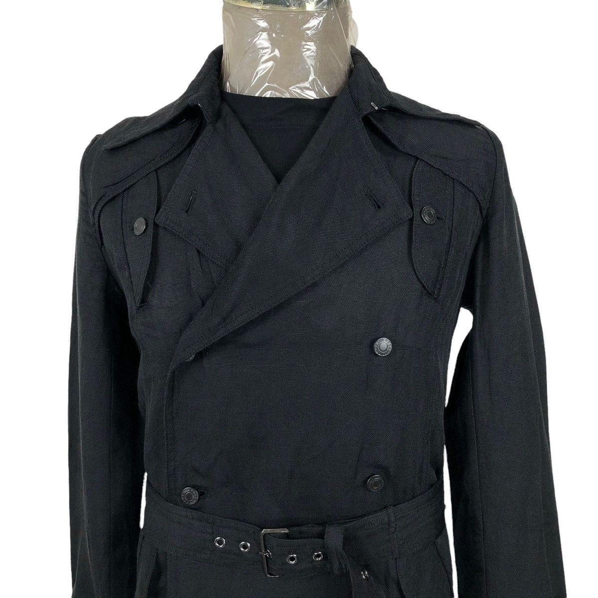 0 0000 By N°A.C.C Shimamura Japan Trench Coat Size L / US 10 / IT 46 - 5 Thumbnail