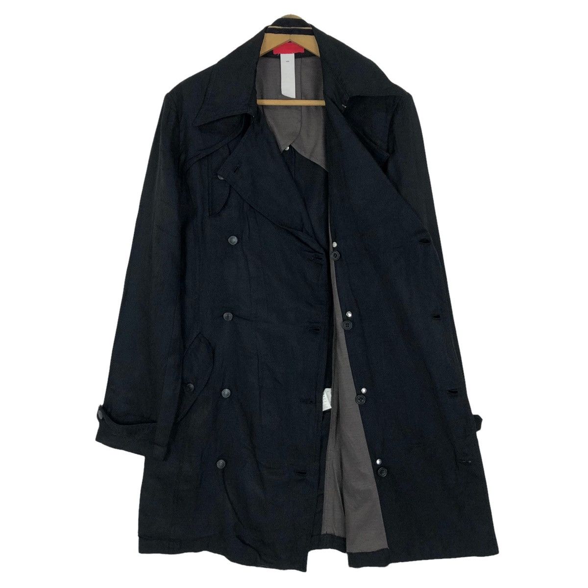 0 0000 By N°A.C.C Shimamura Japan Trench Coat Size L / US 10 / IT 46 - 6 Thumbnail