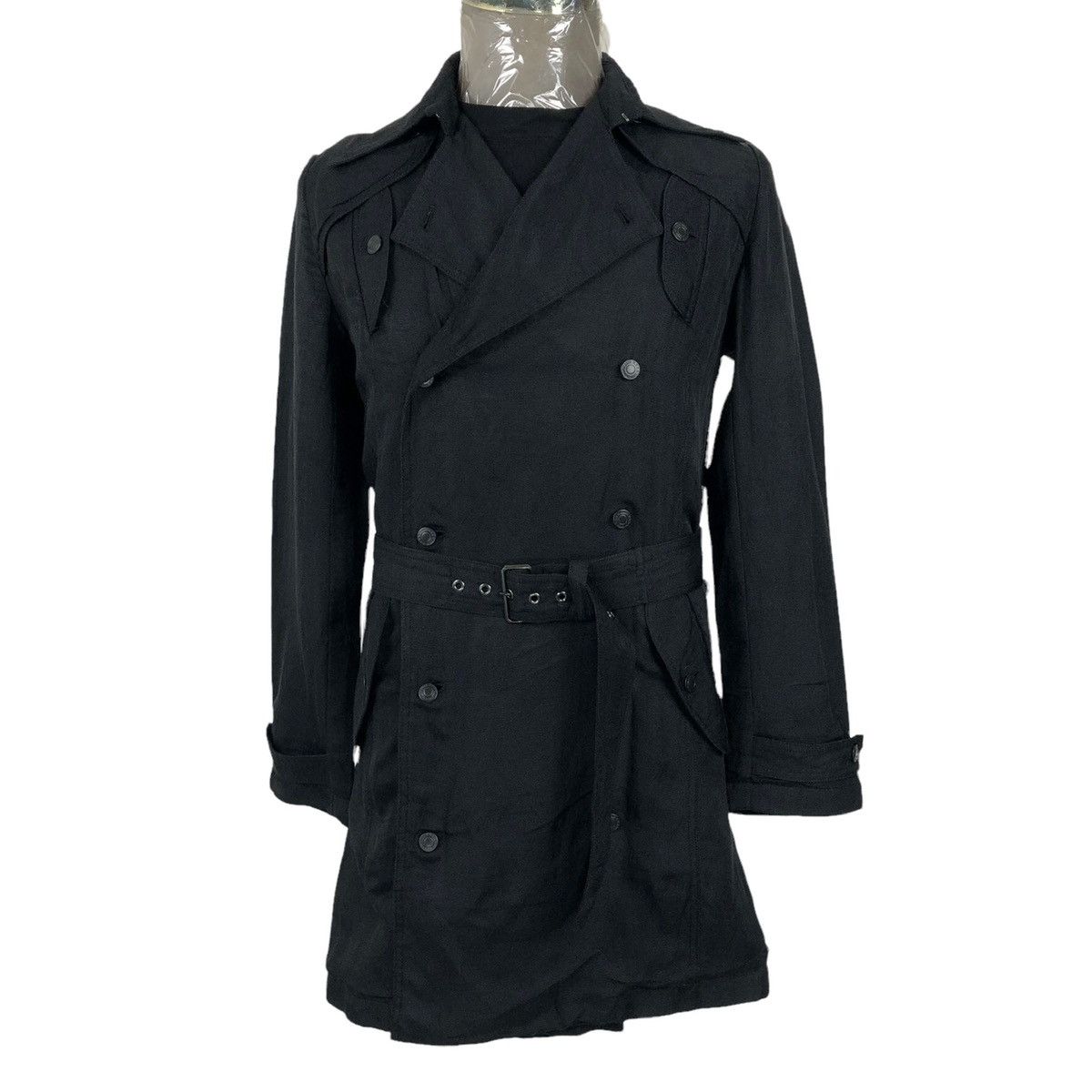 0 0000 By N°A.C.C Shimamura Japan Trench Coat Size L / US 10 / IT 46 - 1 Thumbnail