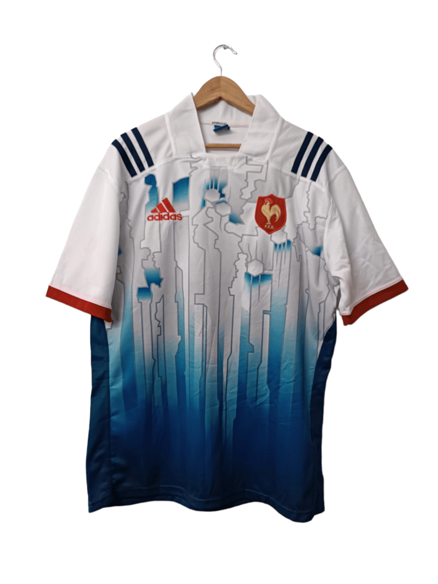 Adidas Adidas France Rugby FFR Size US L / EU 52-54 / 3 - 1 Thumbnail