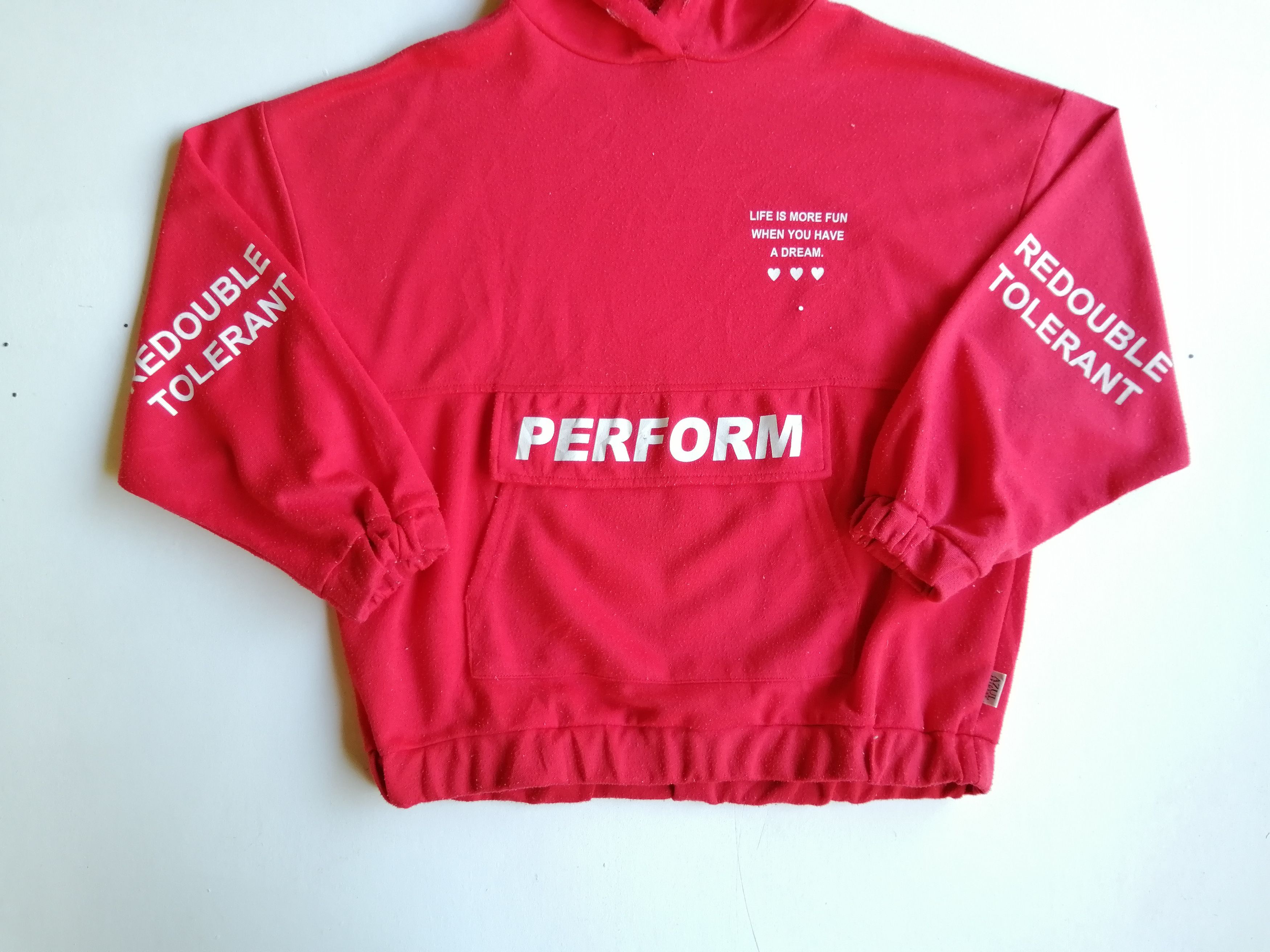 Designer Vintage Azul Primera Perform Hoodie Sweatshirt Size US L / EU 52-54 / 3 - 5 Thumbnail