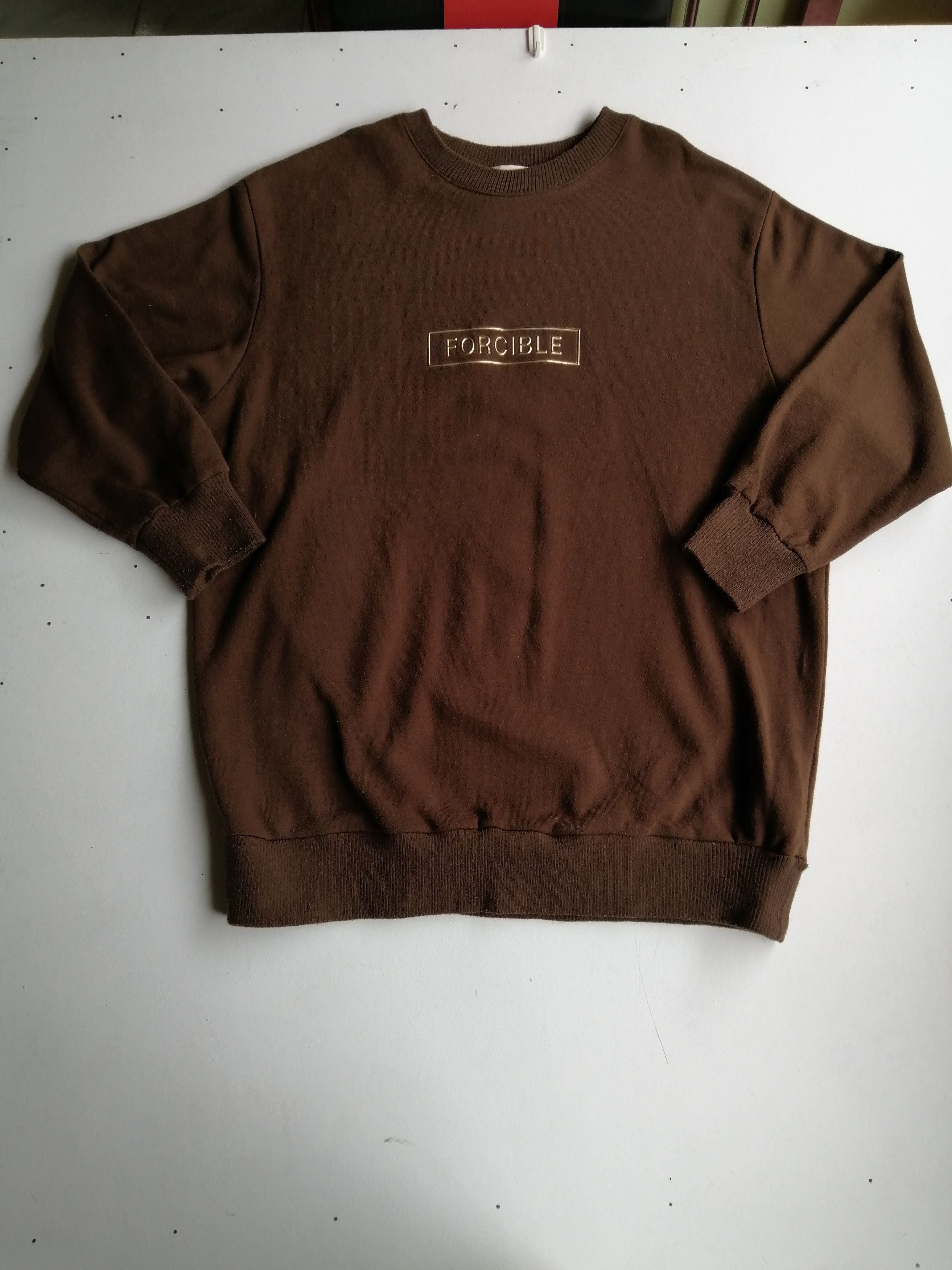Designer Vintage Hyphen World Gallery Red Label Forcible Sweatshirt Size US L / EU 52-54 / 3 - 1 Thumbnail