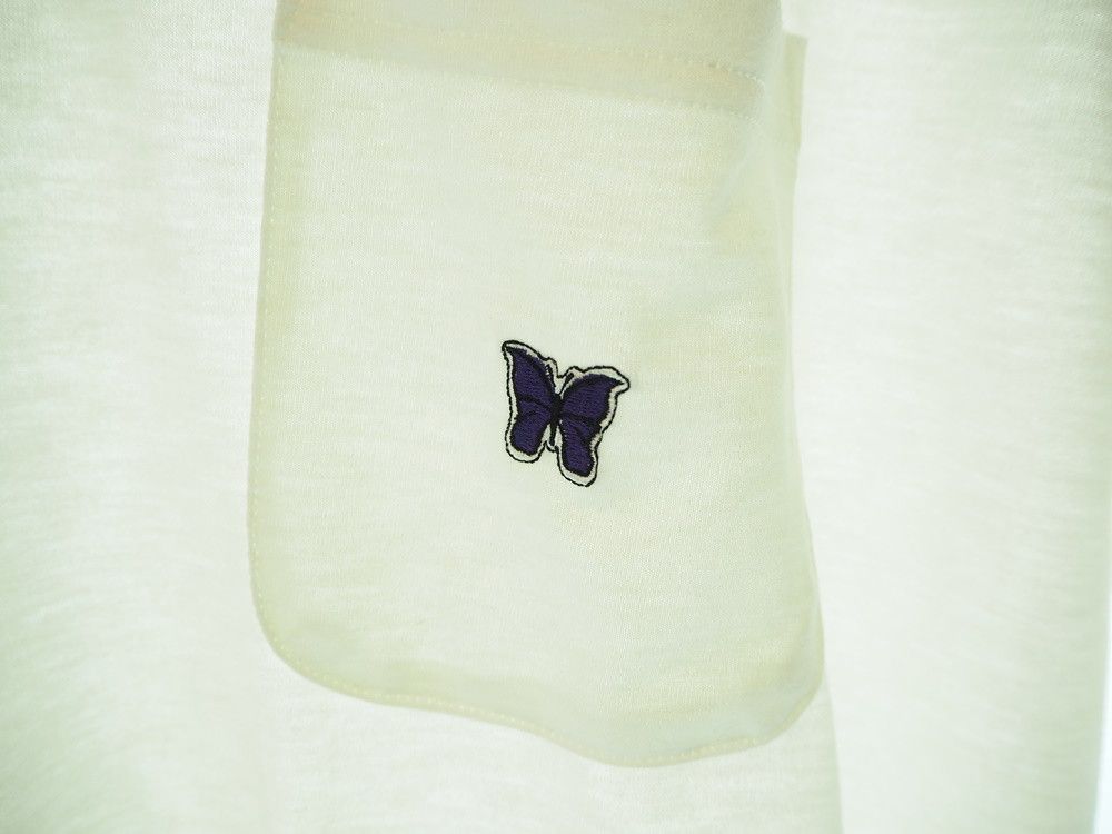 Short Sleeve T-Shirts White One Point Logo Pocket Polyester