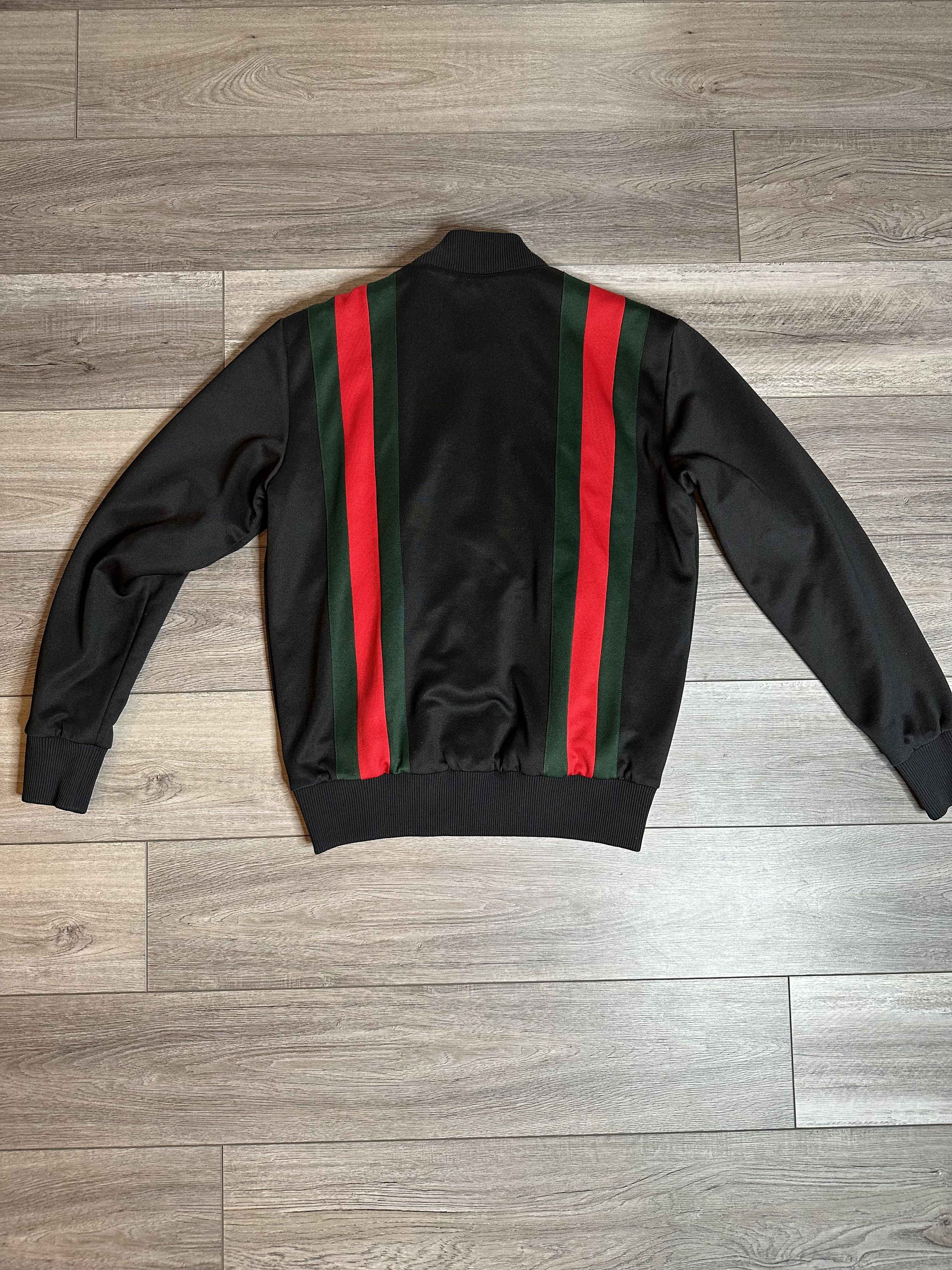 Gucci Gucci Web Stripes Jersey Bomber Track Jacket (Size Large) Size US L / EU 52-54 / 3 - 2 Thumbnail