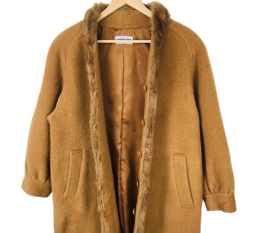 Other Vintage Lanerossi wool jacket fur trim Size L / US 10 / IT 46 - 5 Thumbnail