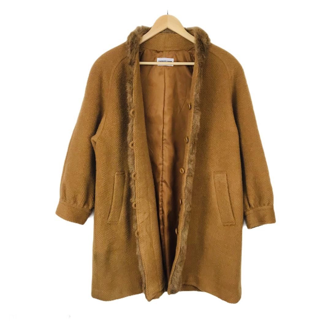 Other Vintage Lanerossi wool jacket fur trim Size L / US 10 / IT 46 - 4 Thumbnail