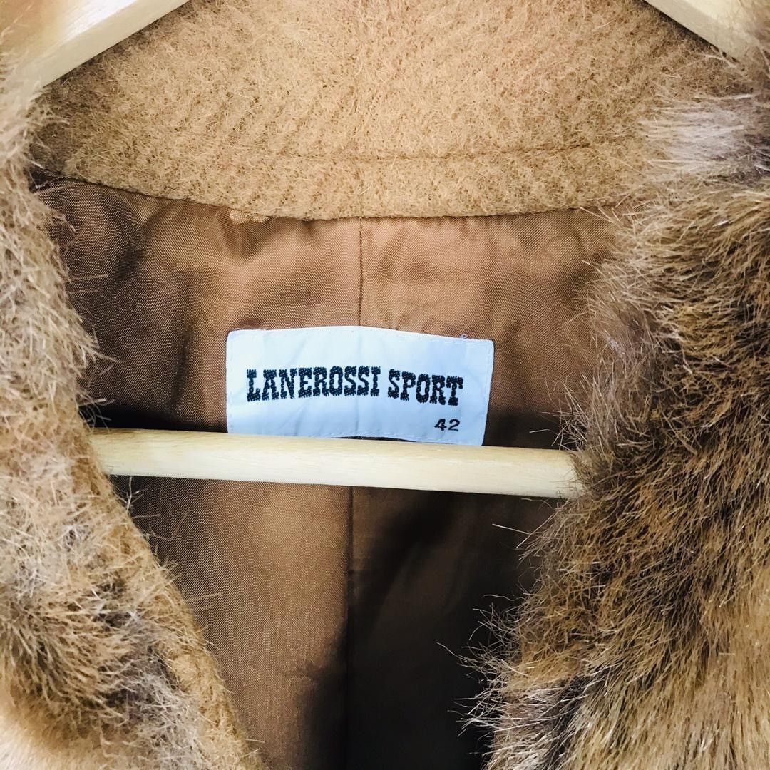 Other Vintage Lanerossi wool jacket fur trim Size L / US 10 / IT 46 - 7 Thumbnail