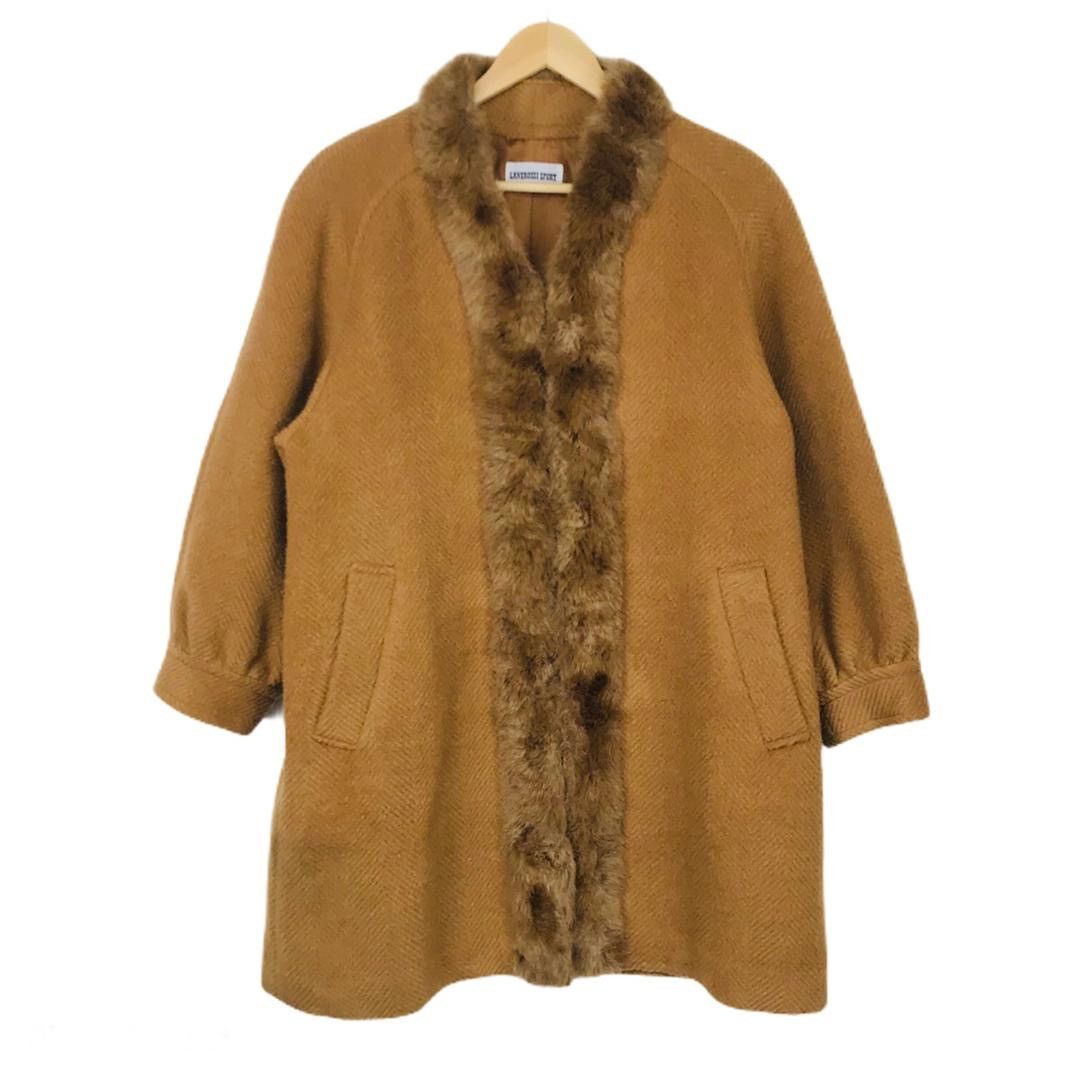 Other Vintage Lanerossi wool jacket fur trim Size L / US 10 / IT 46 - 1 Thumbnail