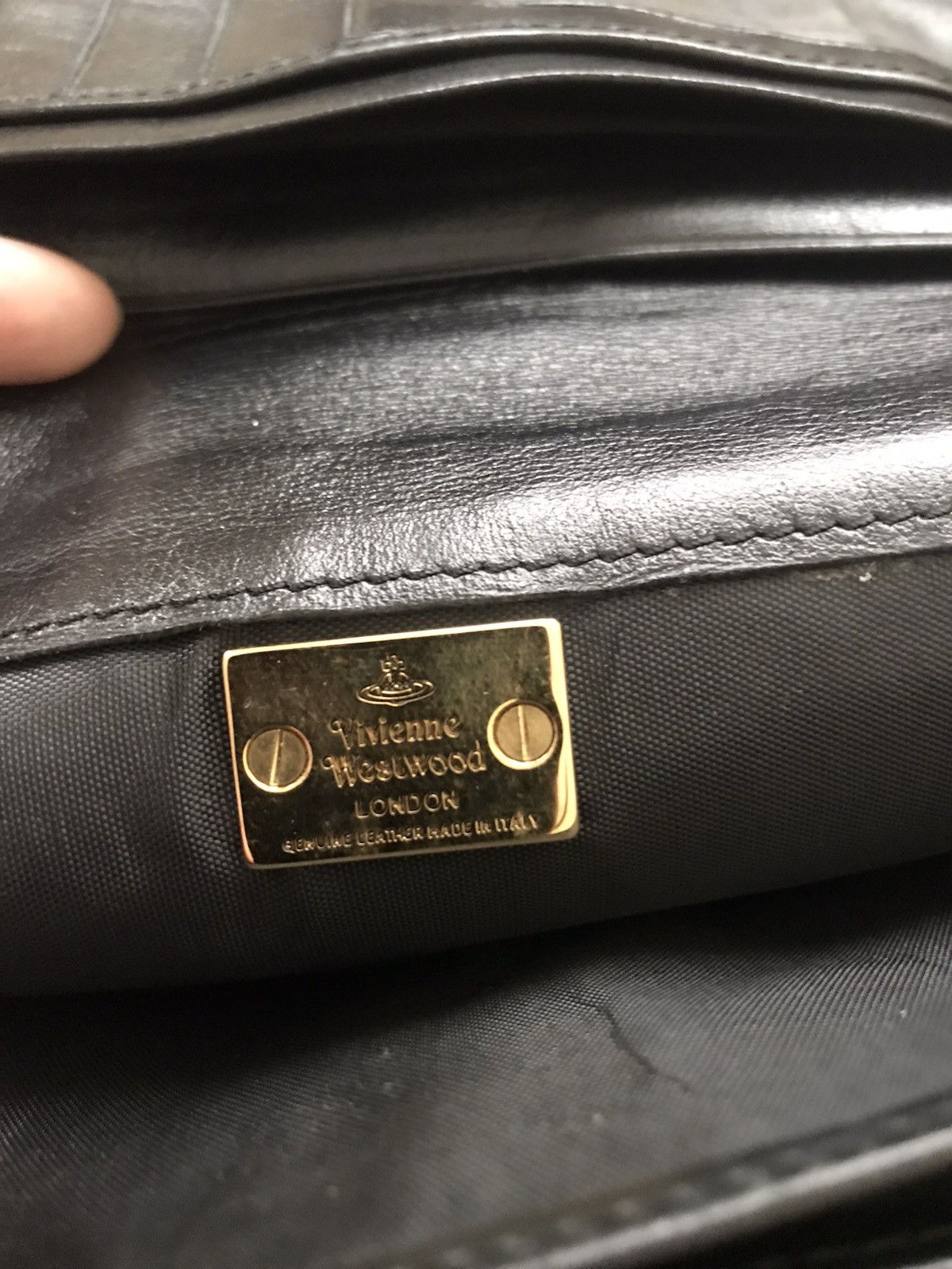 Vivienne Westwood Vtg Vivian Westwood Wallet Size ONE SIZE - 6 Thumbnail